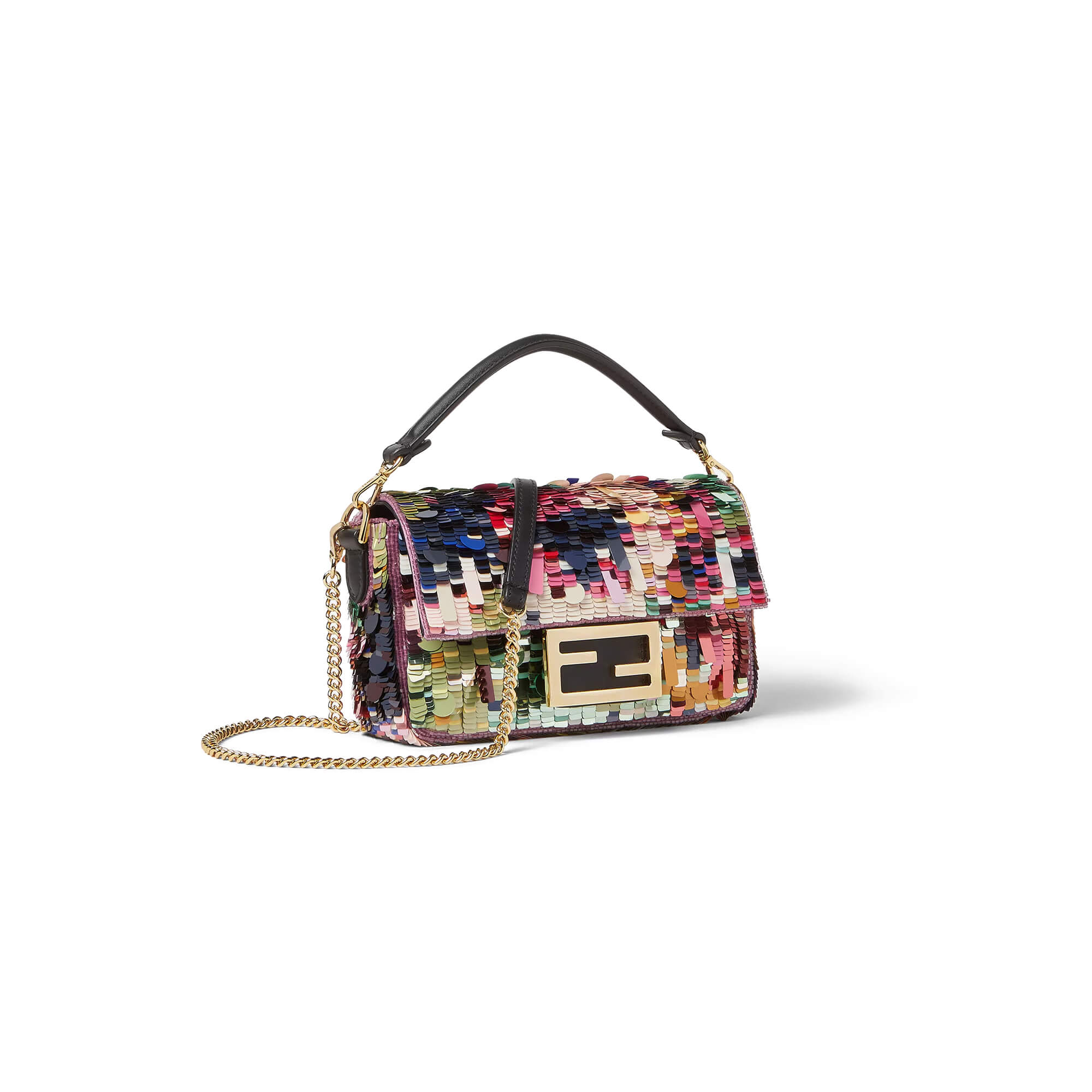 Fendi Baguette® Mini Sequin Bag