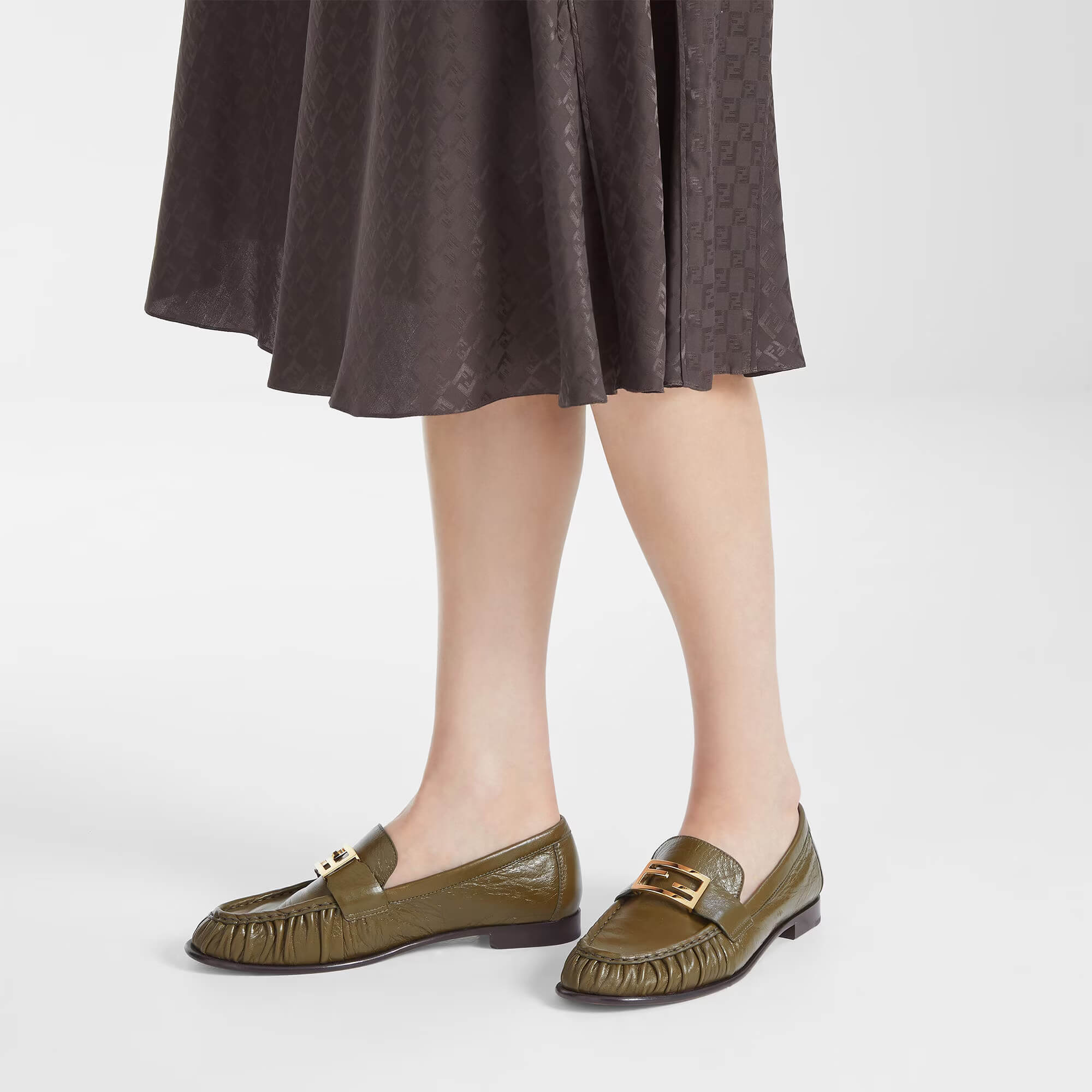 Fendi Baguette Loafers