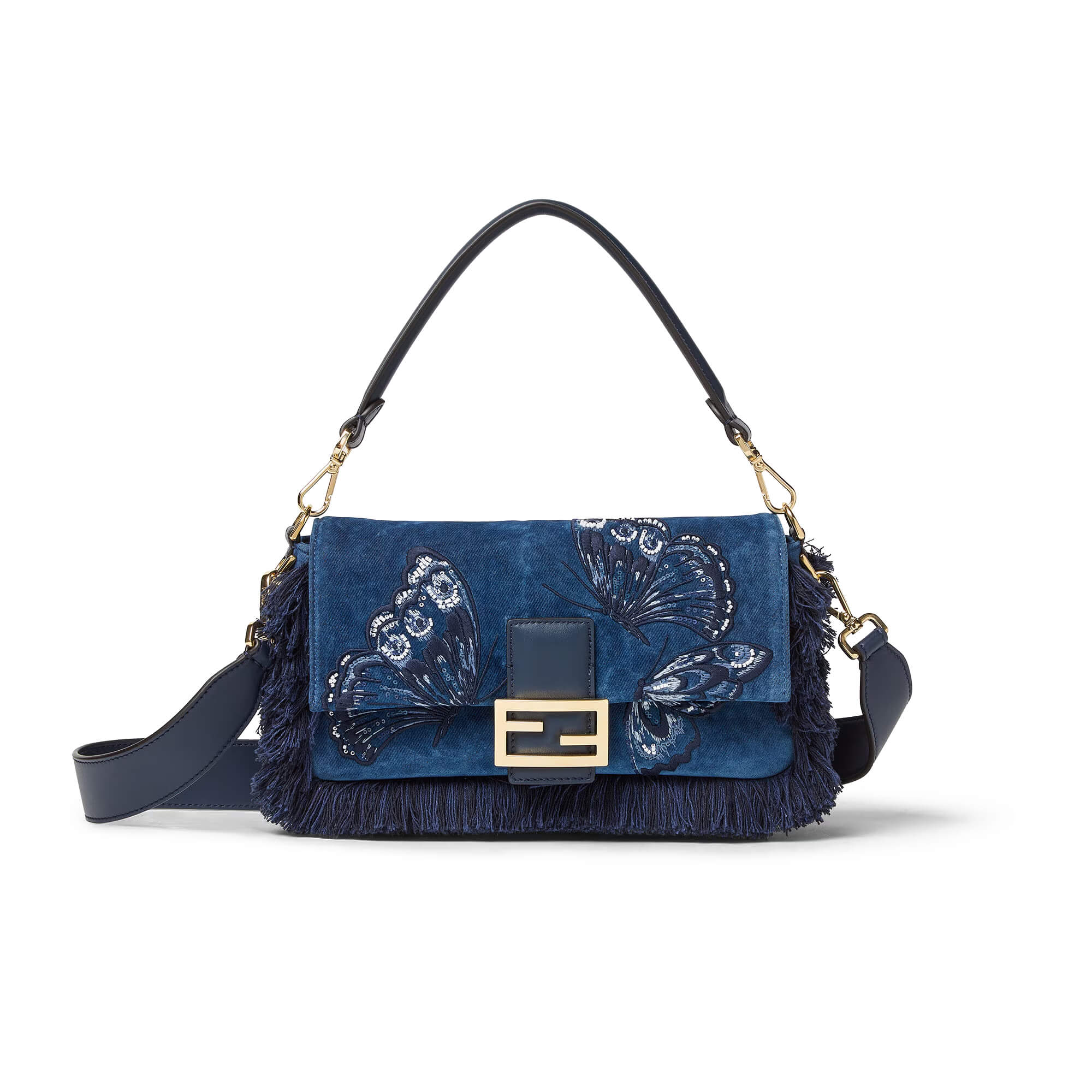 Fendi Baguette® Night Butterfly Sequin Bag