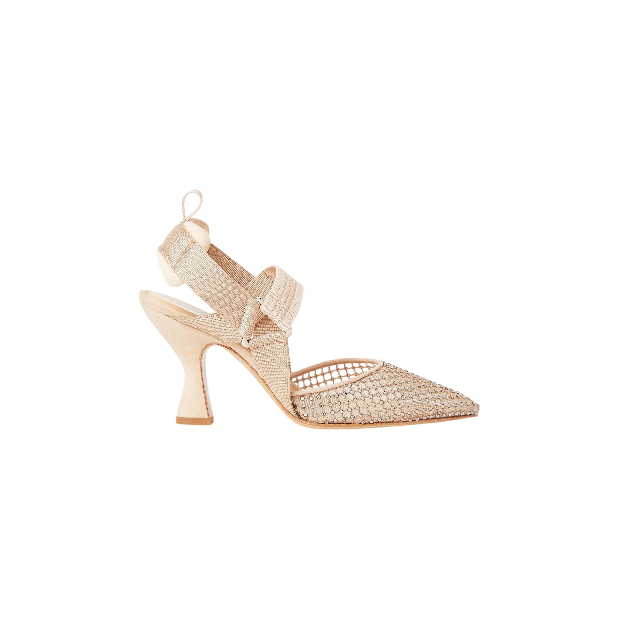 Fendi Colibri High Heeled Slingbacks