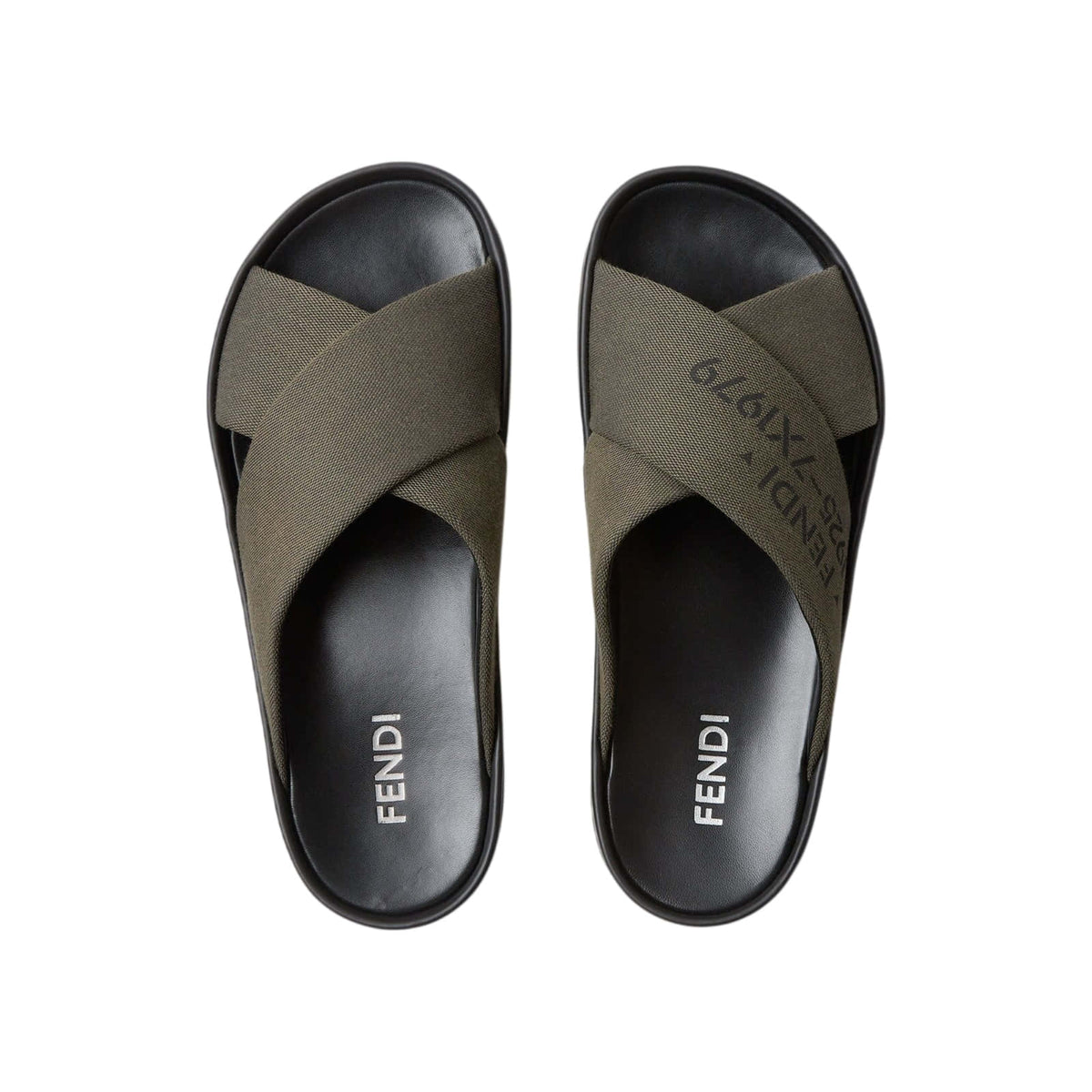 Fendi Double Slides