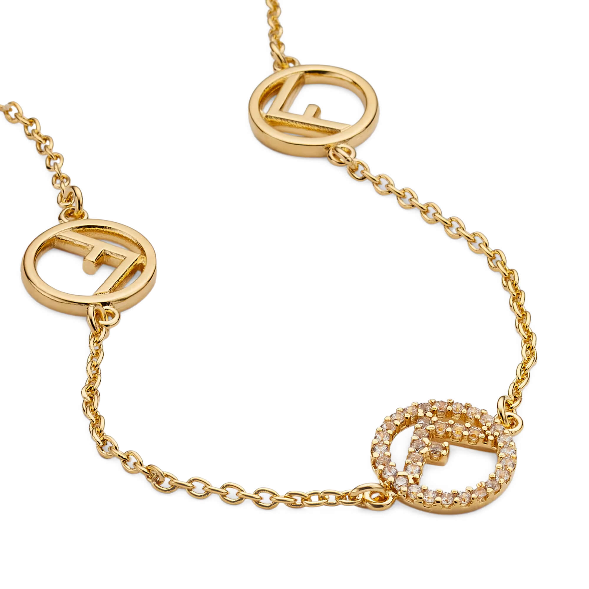 Fendi F Is Fendi Necklace