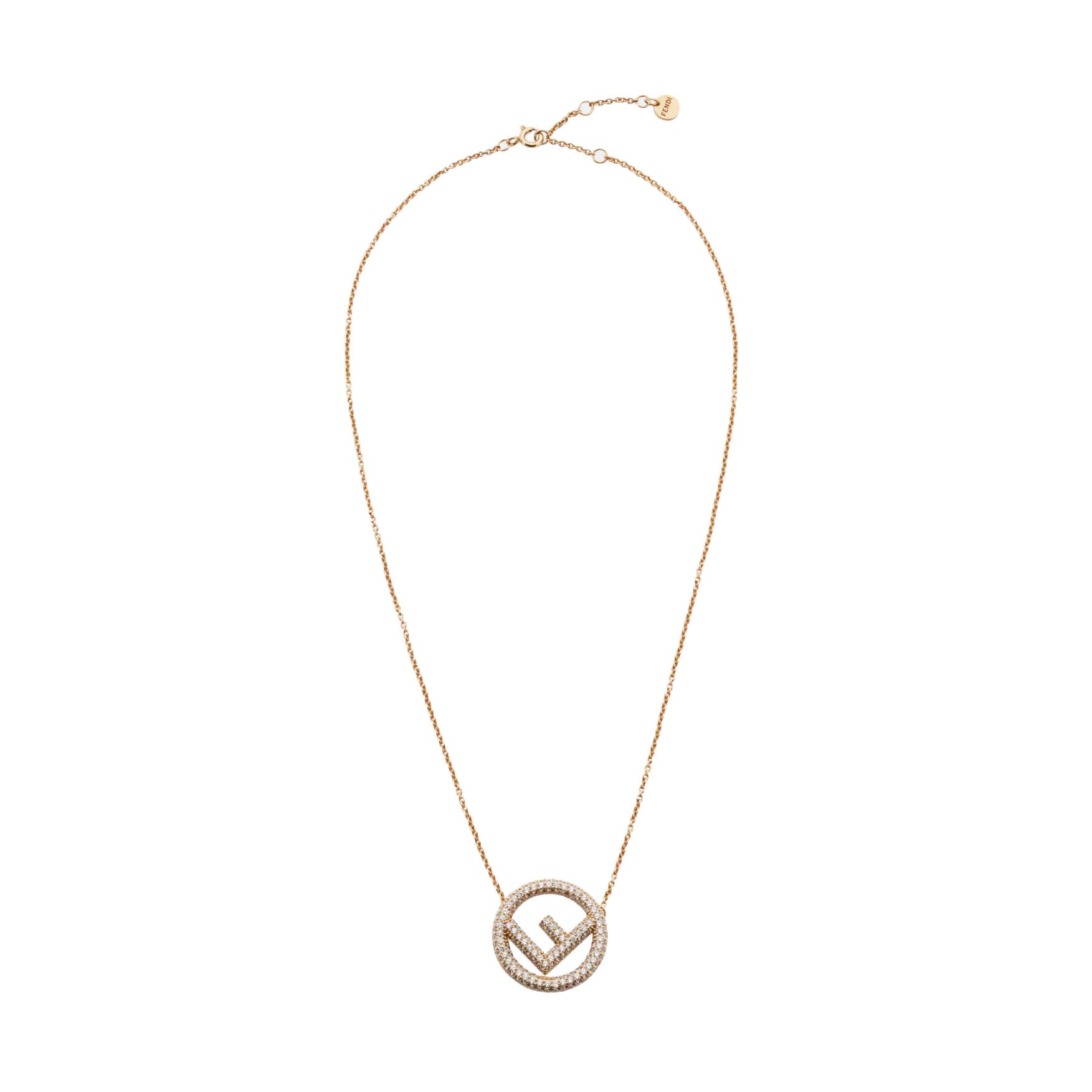 Fendi F Is Fendi Necklace