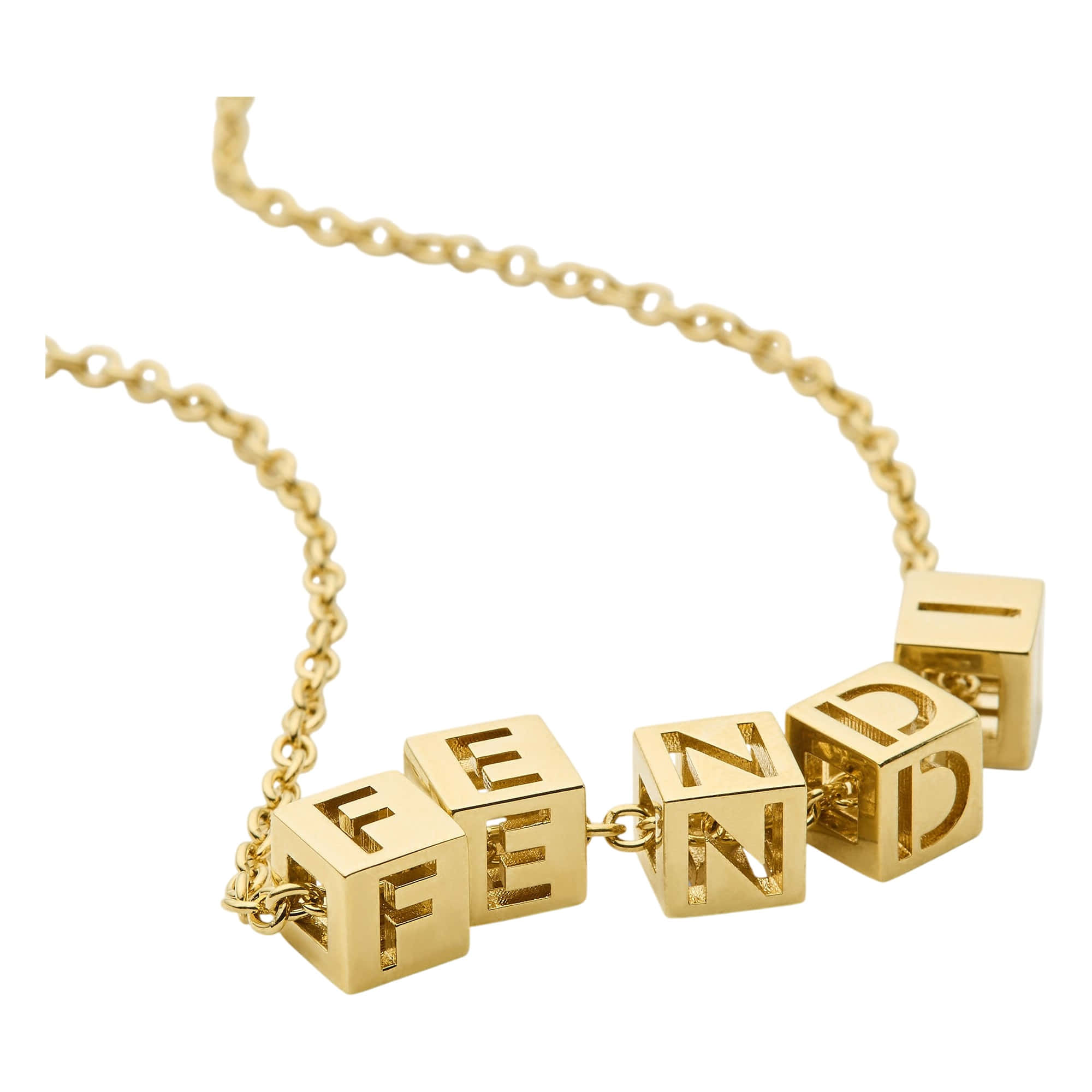 Fendi Faces Necklace