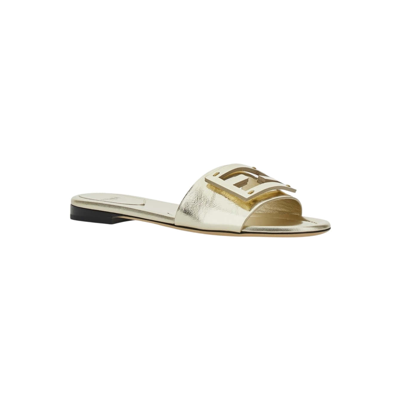 Fendi Laminated FF Slides