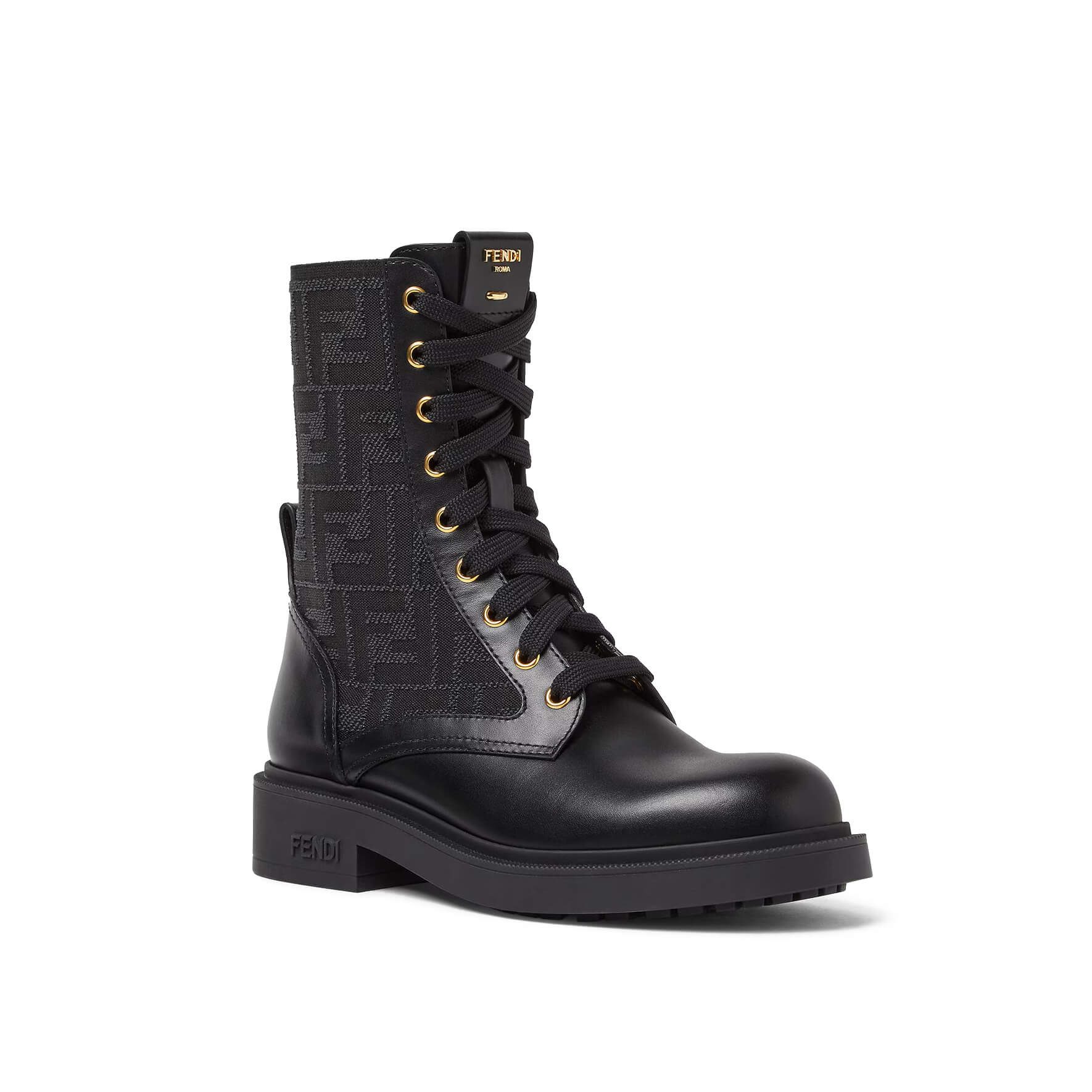 Fendi Filo Biker Boots
