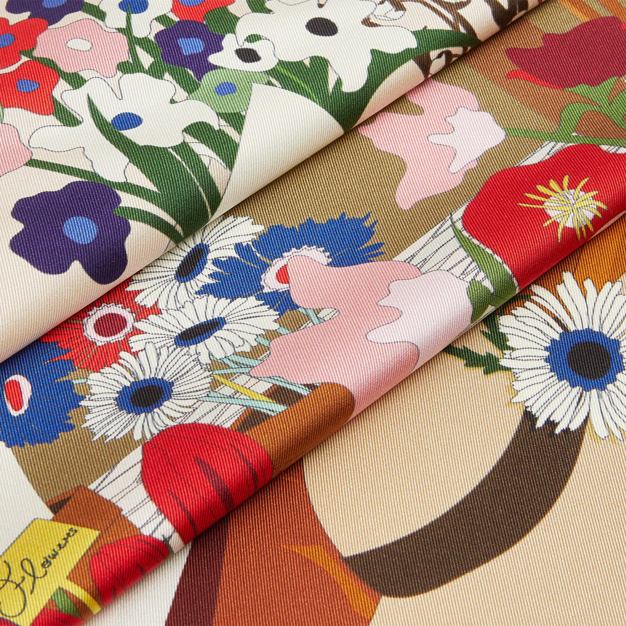 Fendi Florist Foulard