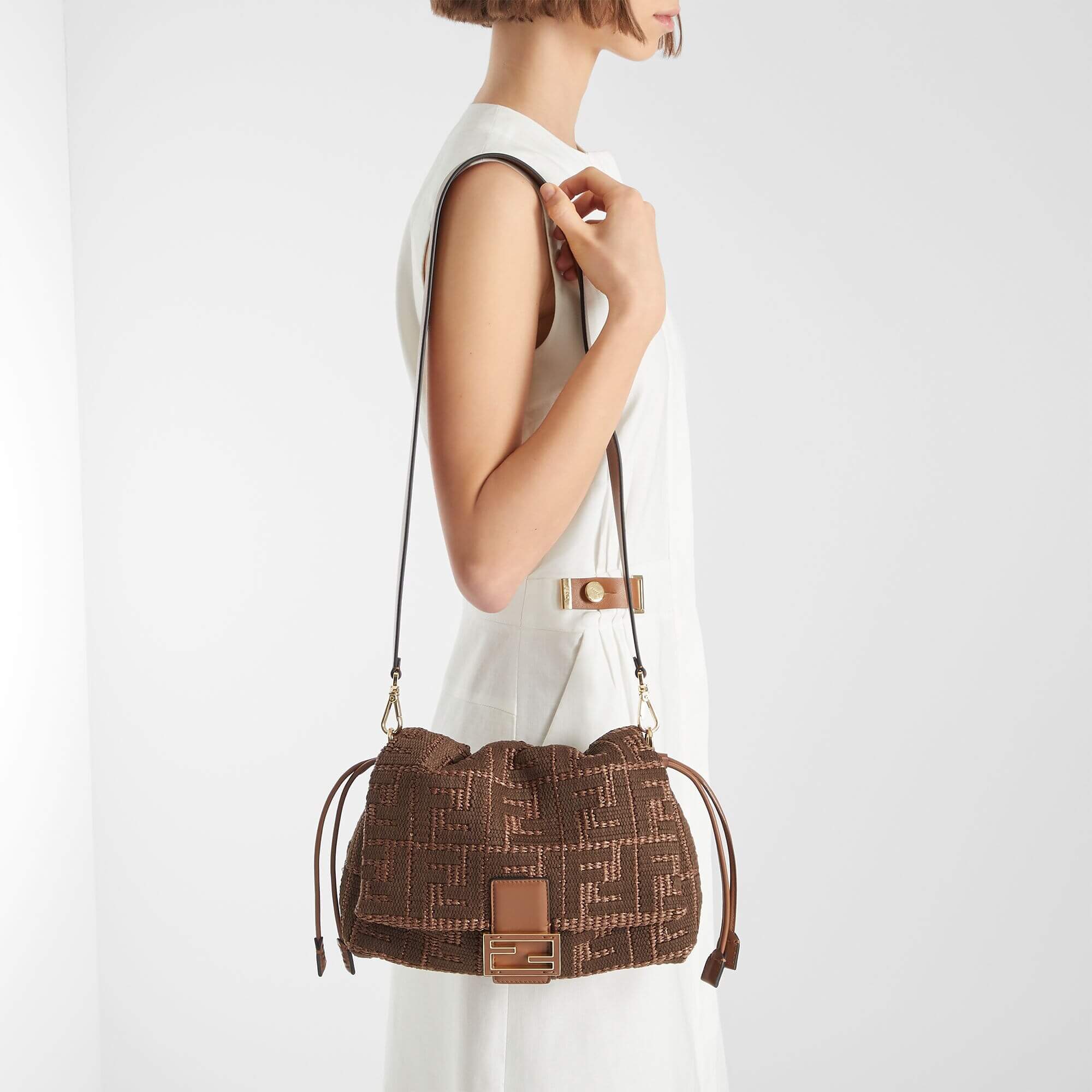 Fendi Mamma Baguette Medium Bag