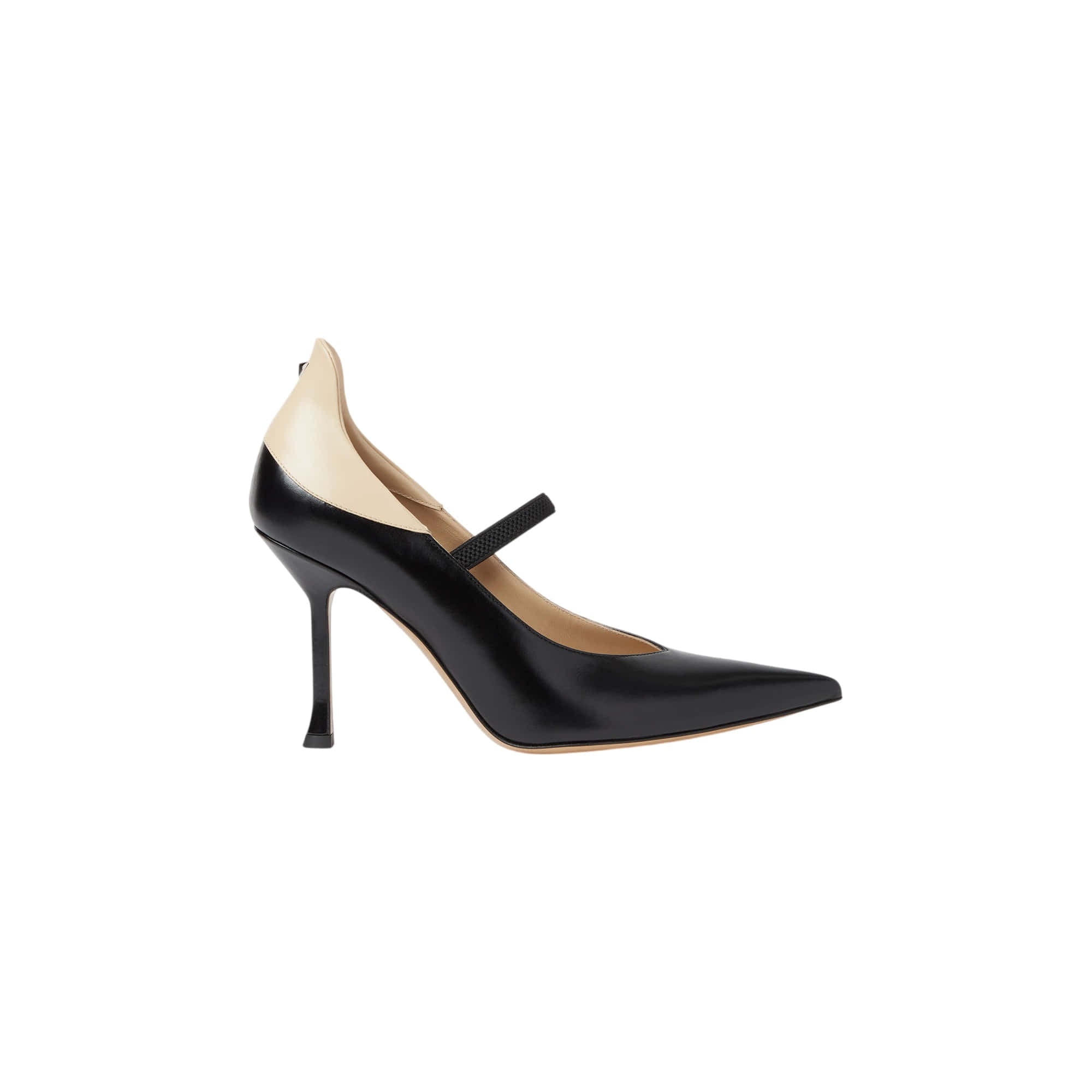 Fendi Nude Court Shoes