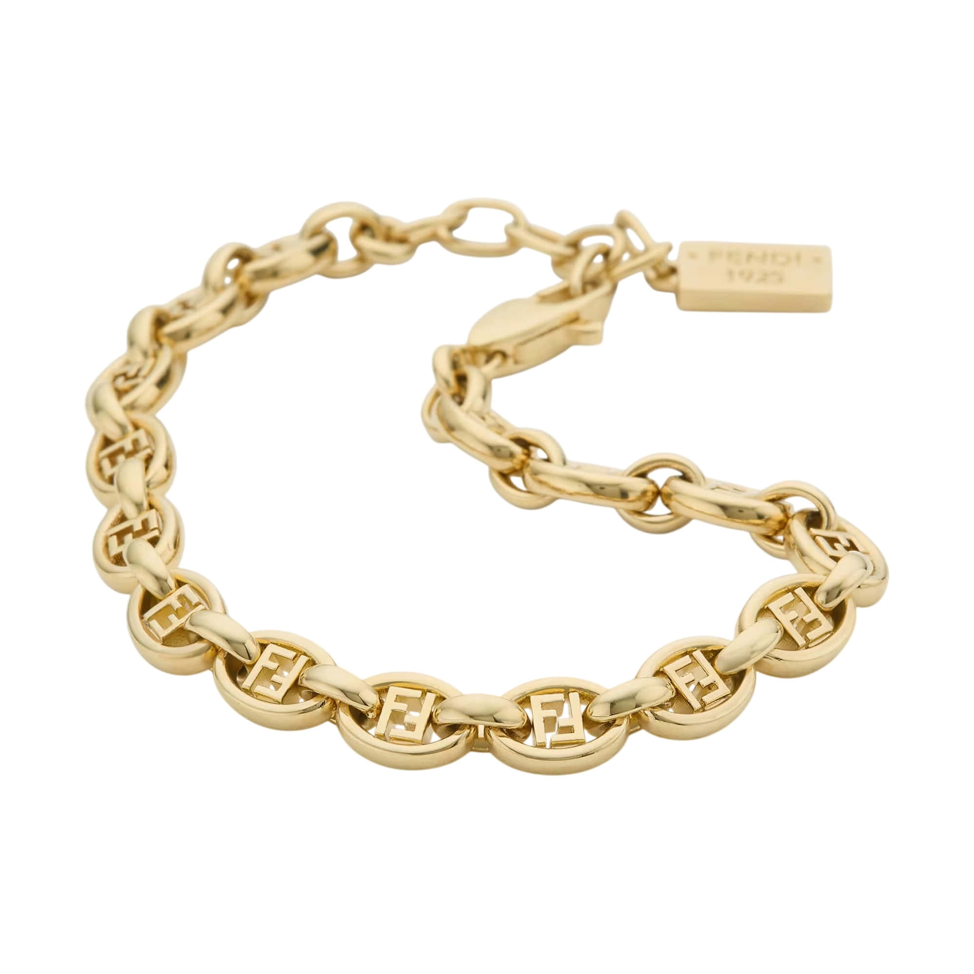 Fendi Orbit Chain Bracelet