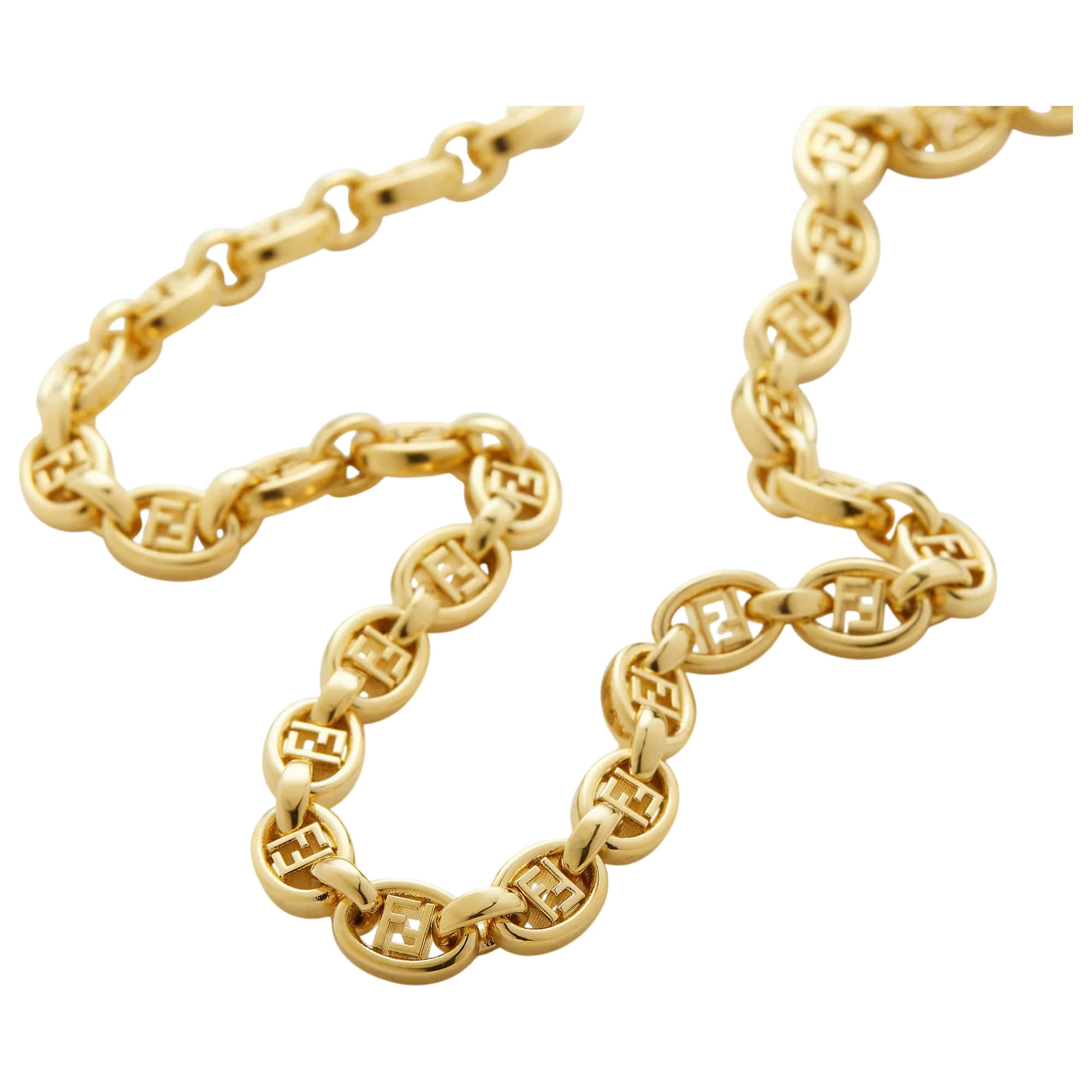Fendi Orbit Chain Necklace