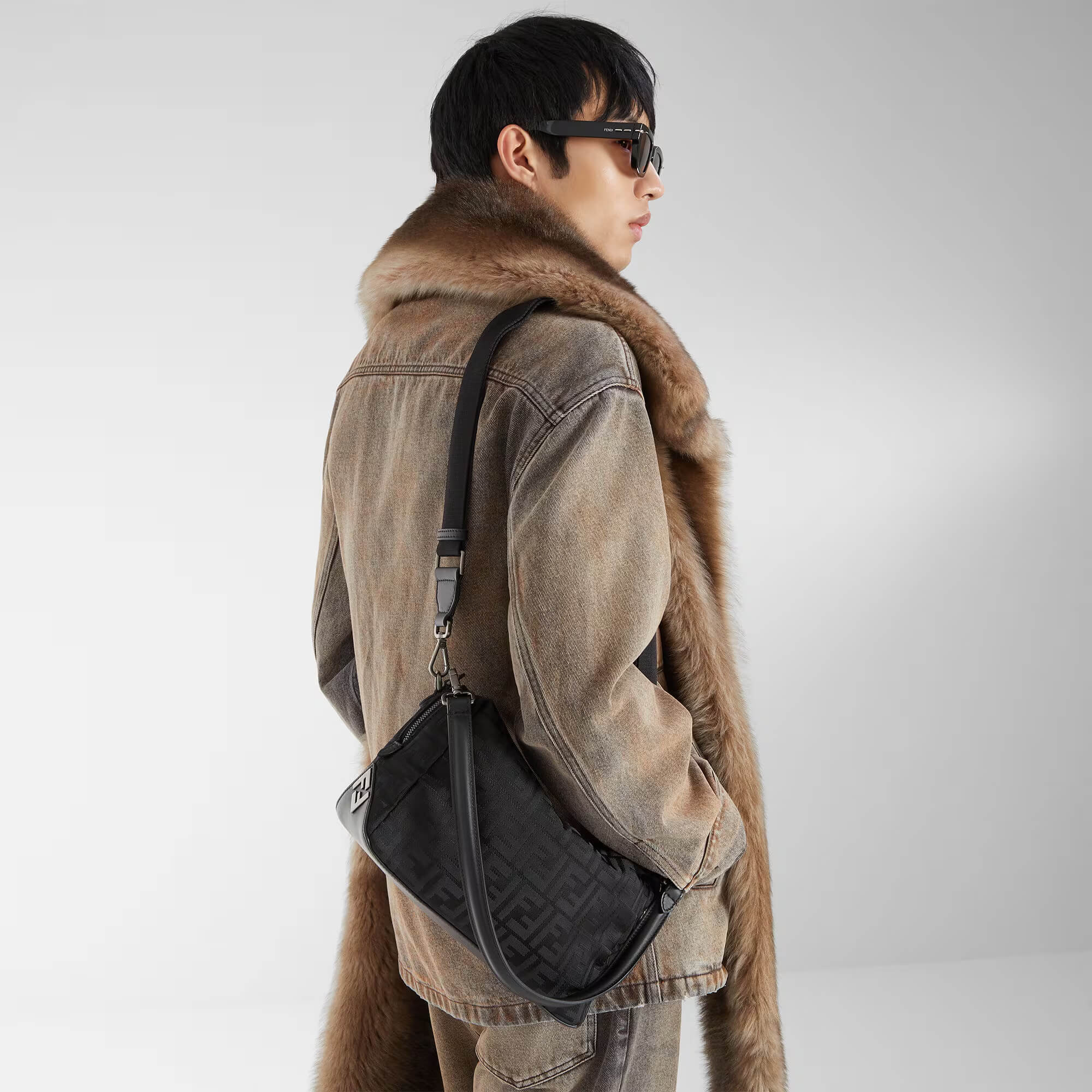 Fendi Squared FF Fendi Lui Medium Bag