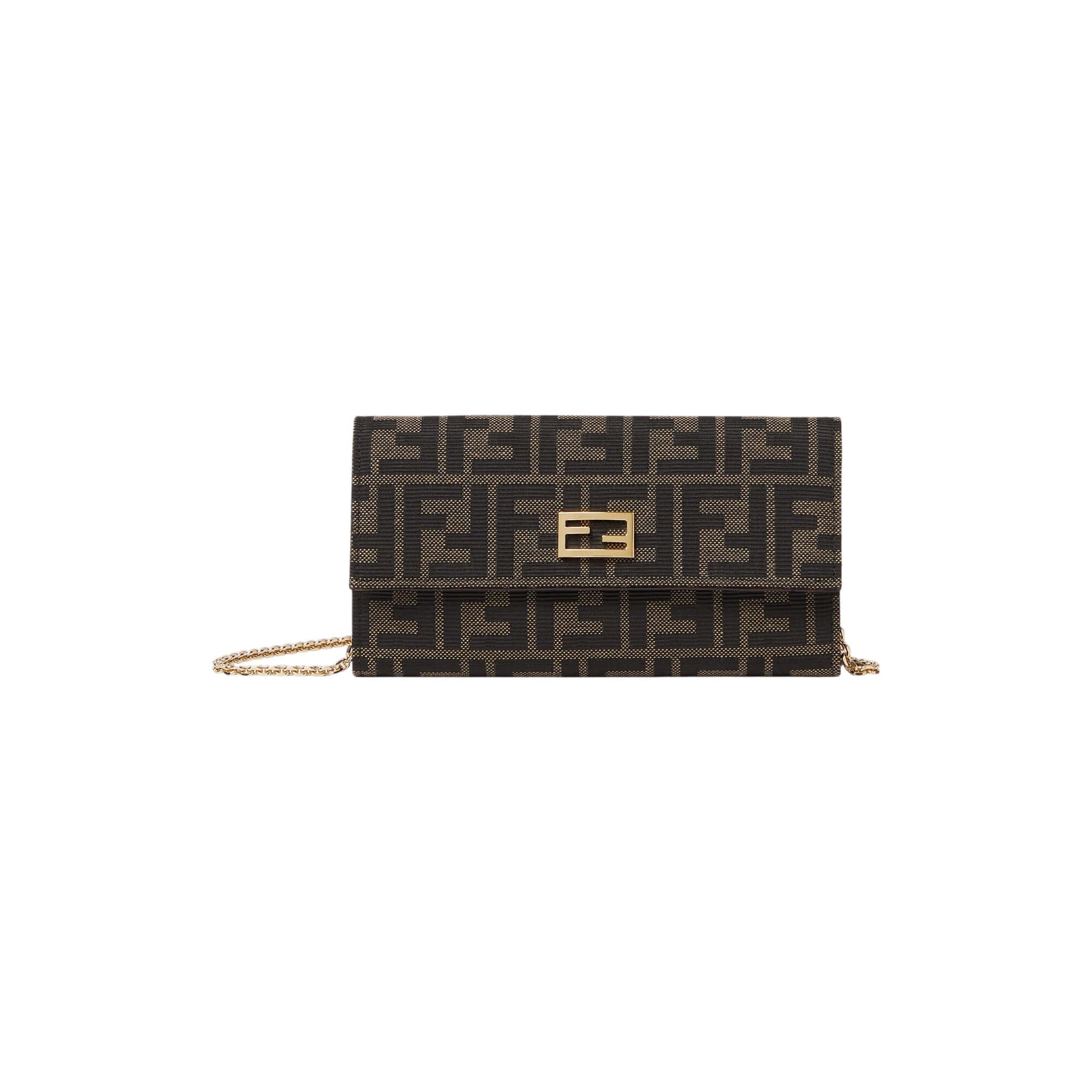 Fendi Tube Continental With Chain