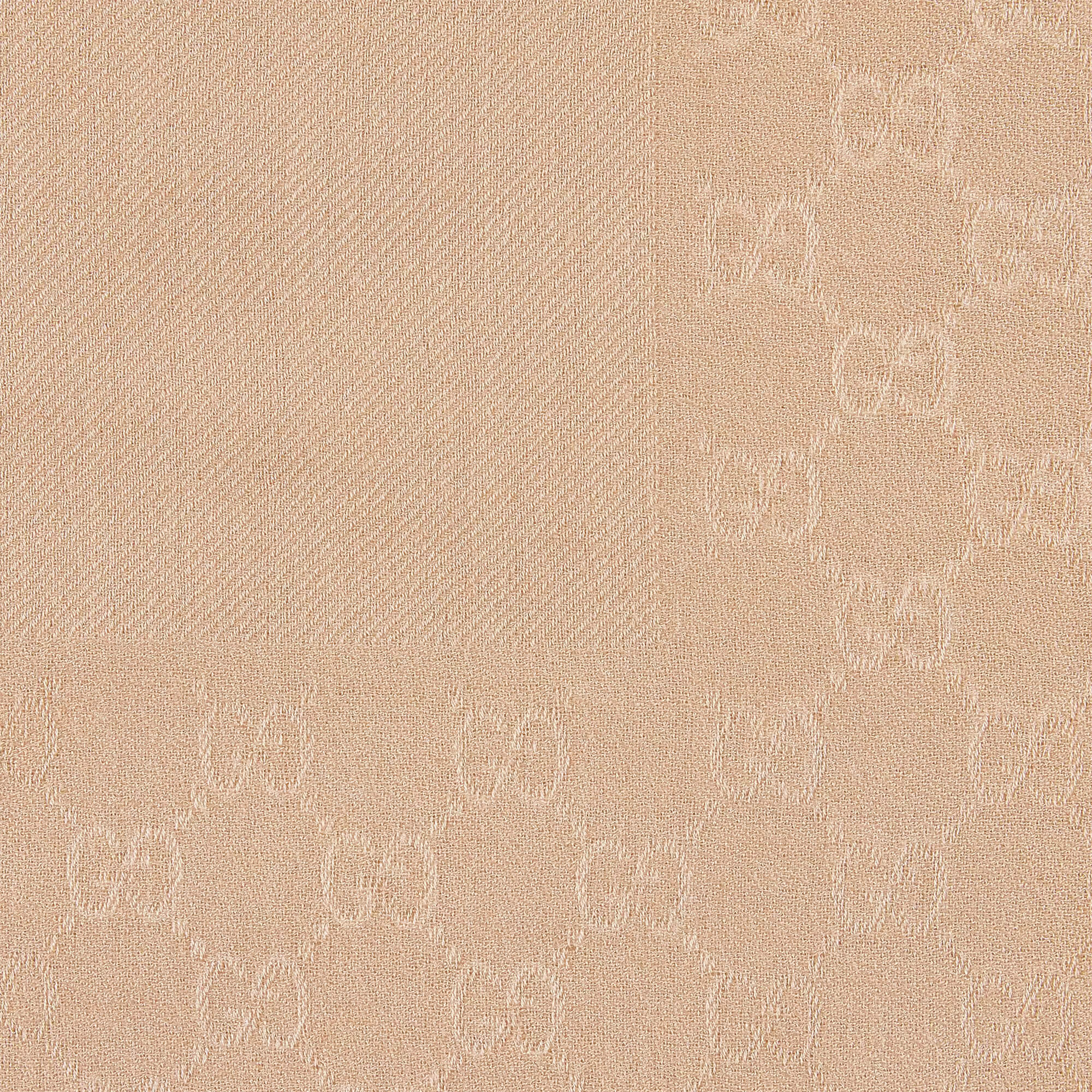 Gucci GG Wool Silk Jacquard Shawl