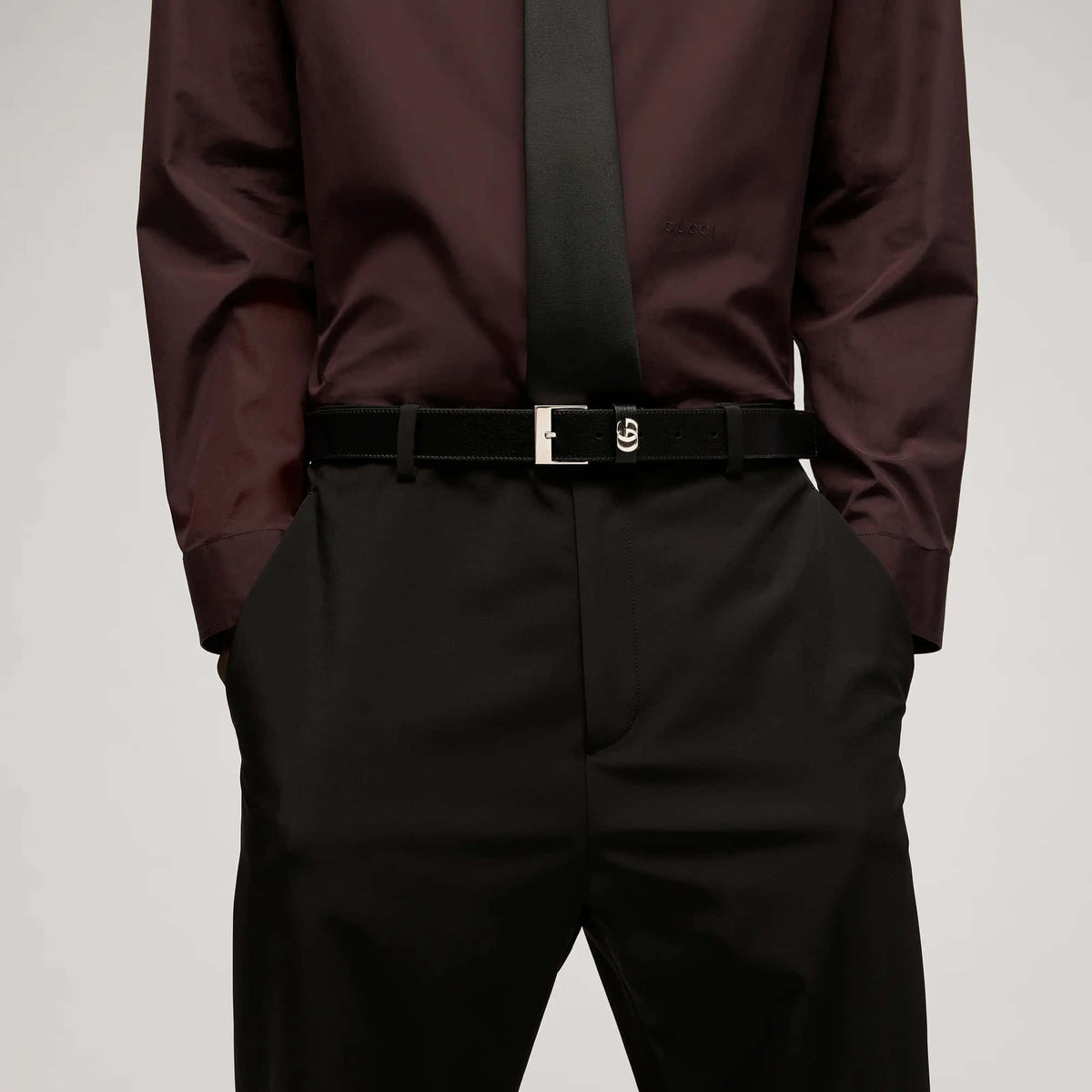 Gucci Belt With Square Buckle
