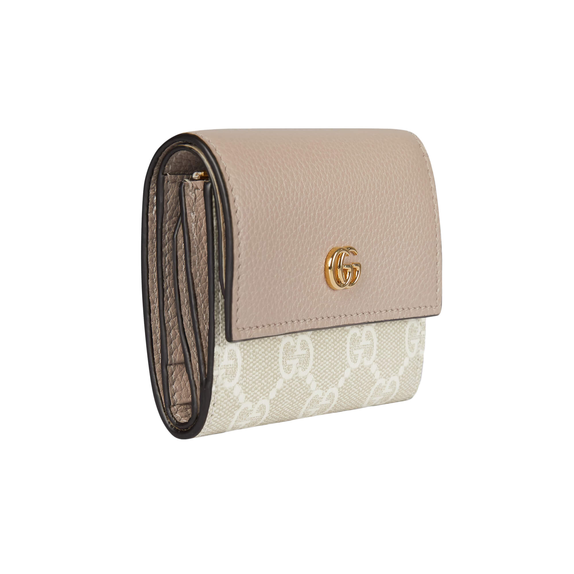 Gucci Bi-color GG Marmont Mini Wallet