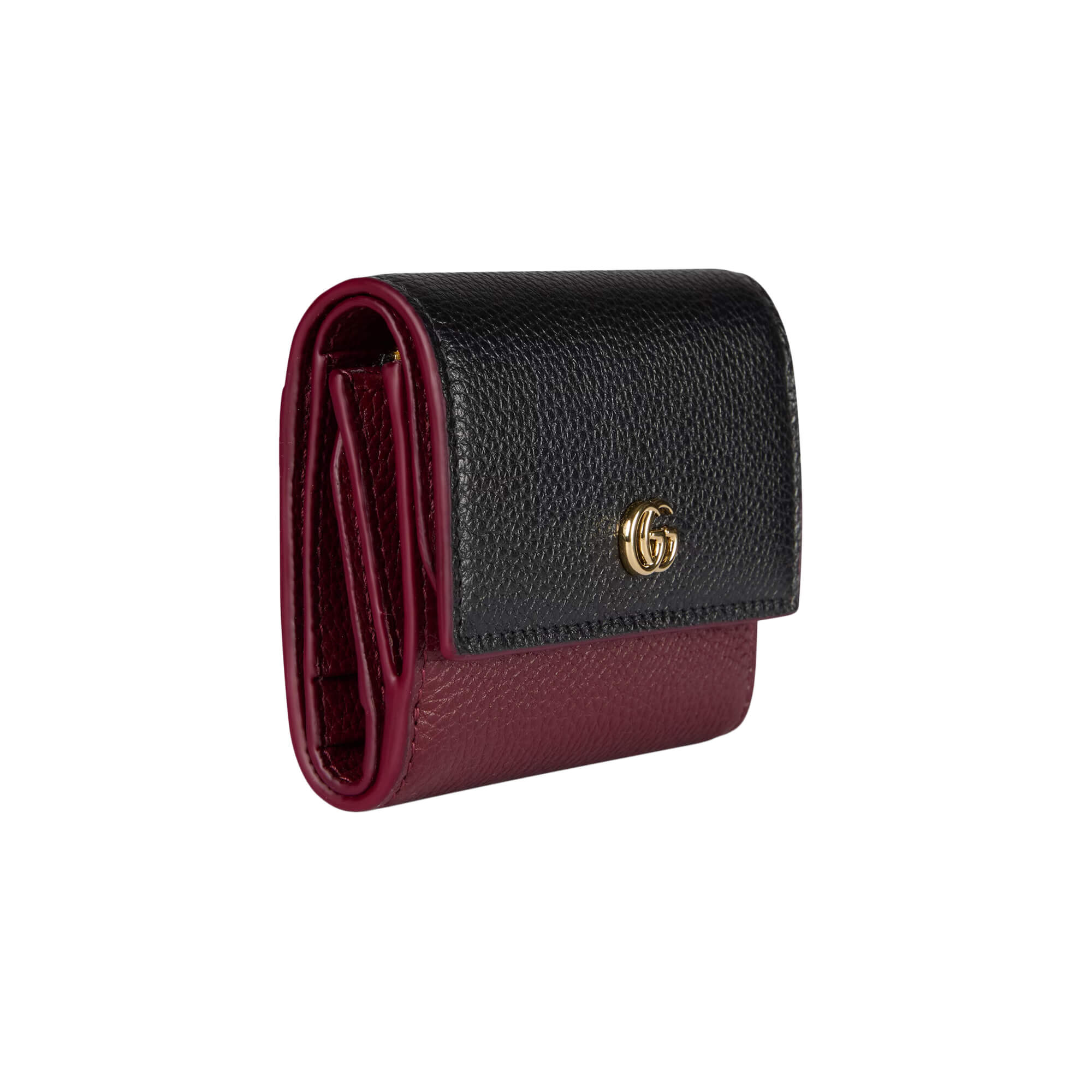 Gucci Bi-color GG Marmont Mini Wallet