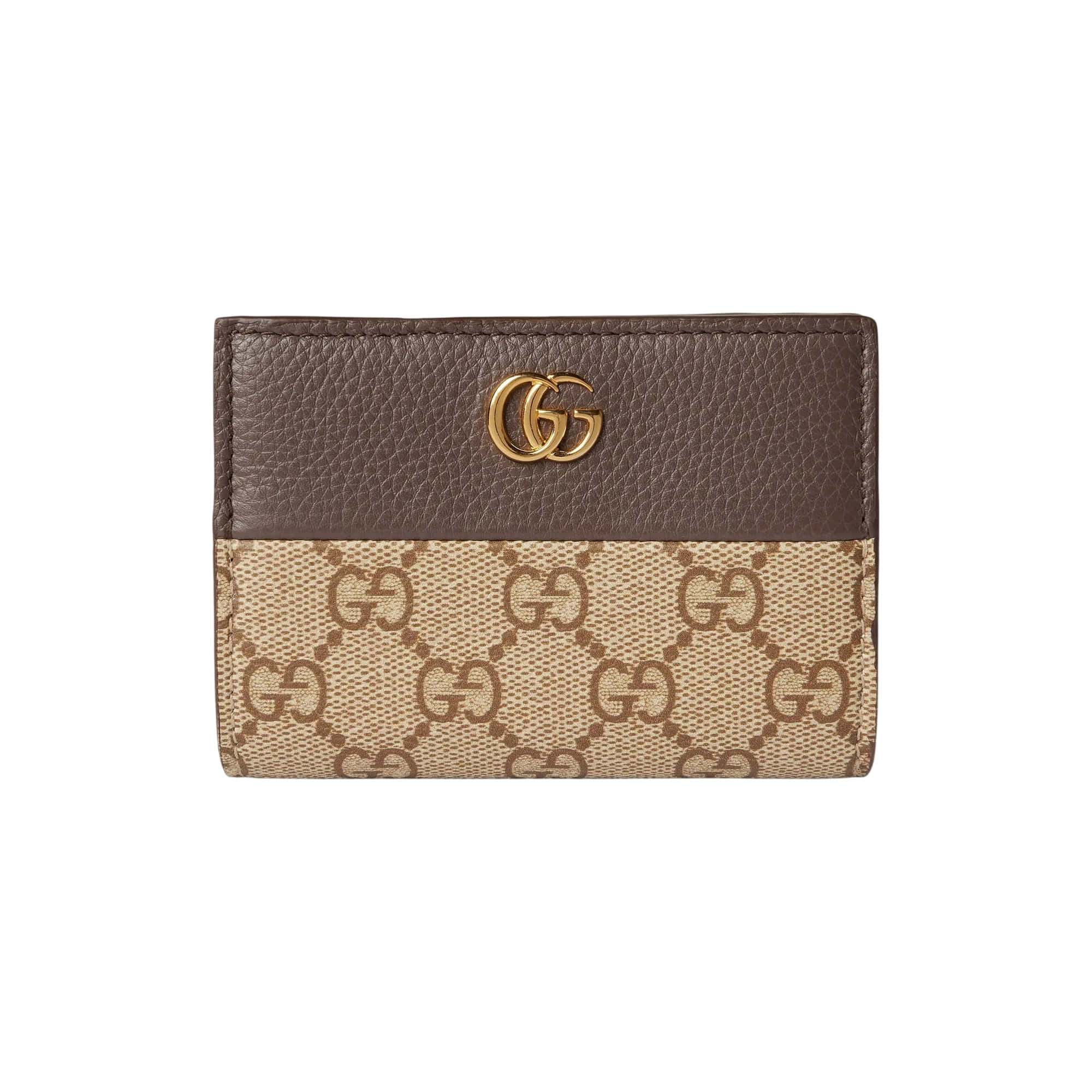 Gucci Bi-color GG Marmont Small Wallet