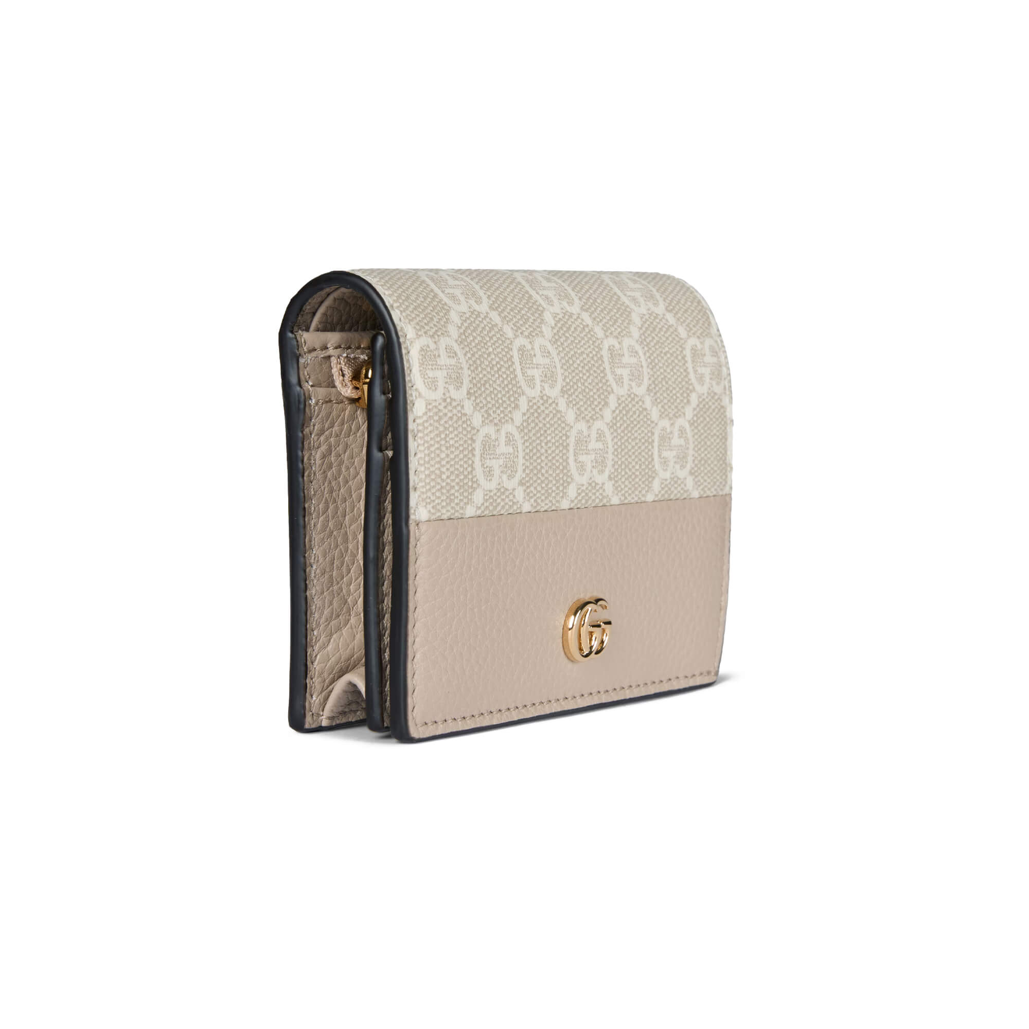 Gucci GG Marmont Bi-color Mini Wallet