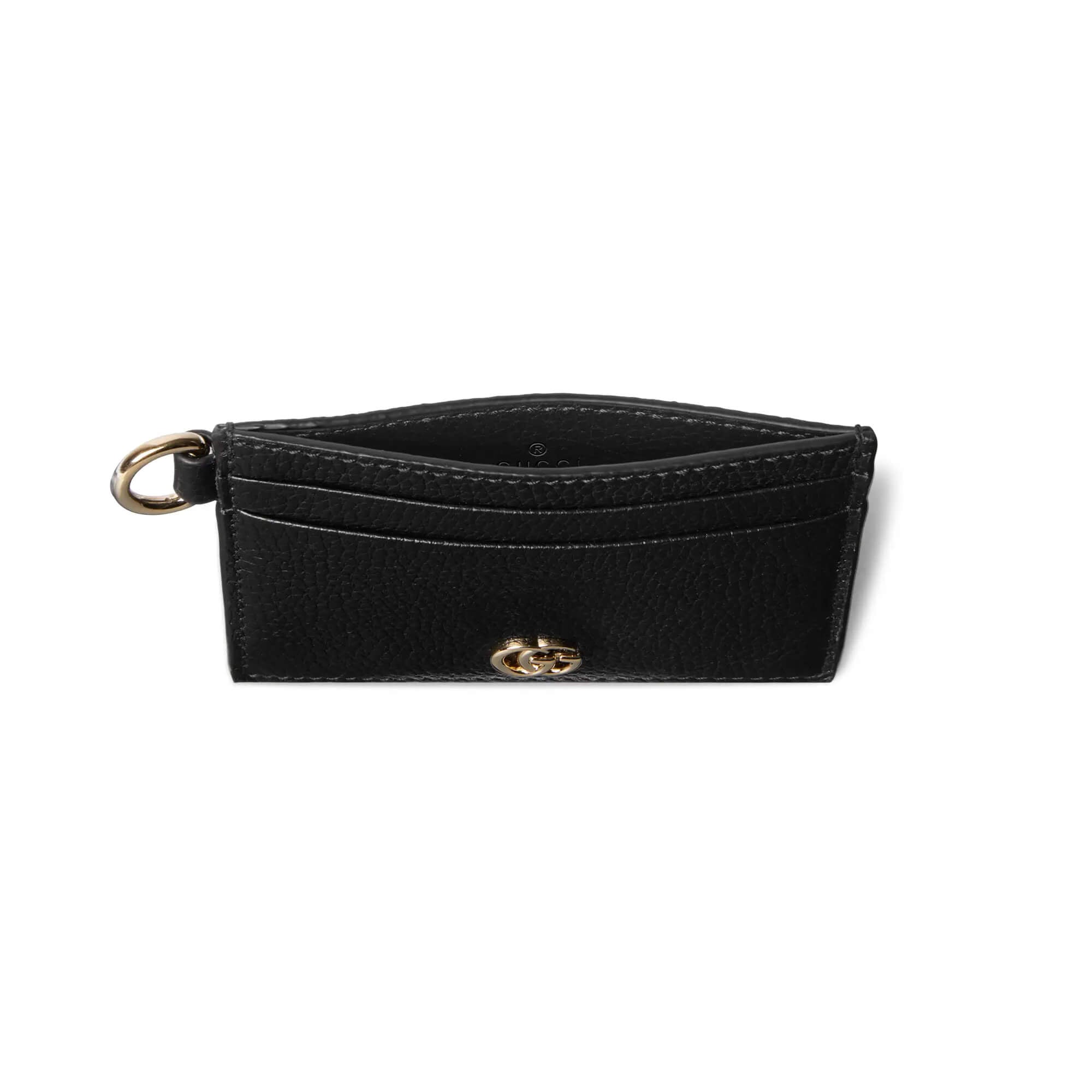 Gucci Bi-color GG Marmont Zip Around Wallet