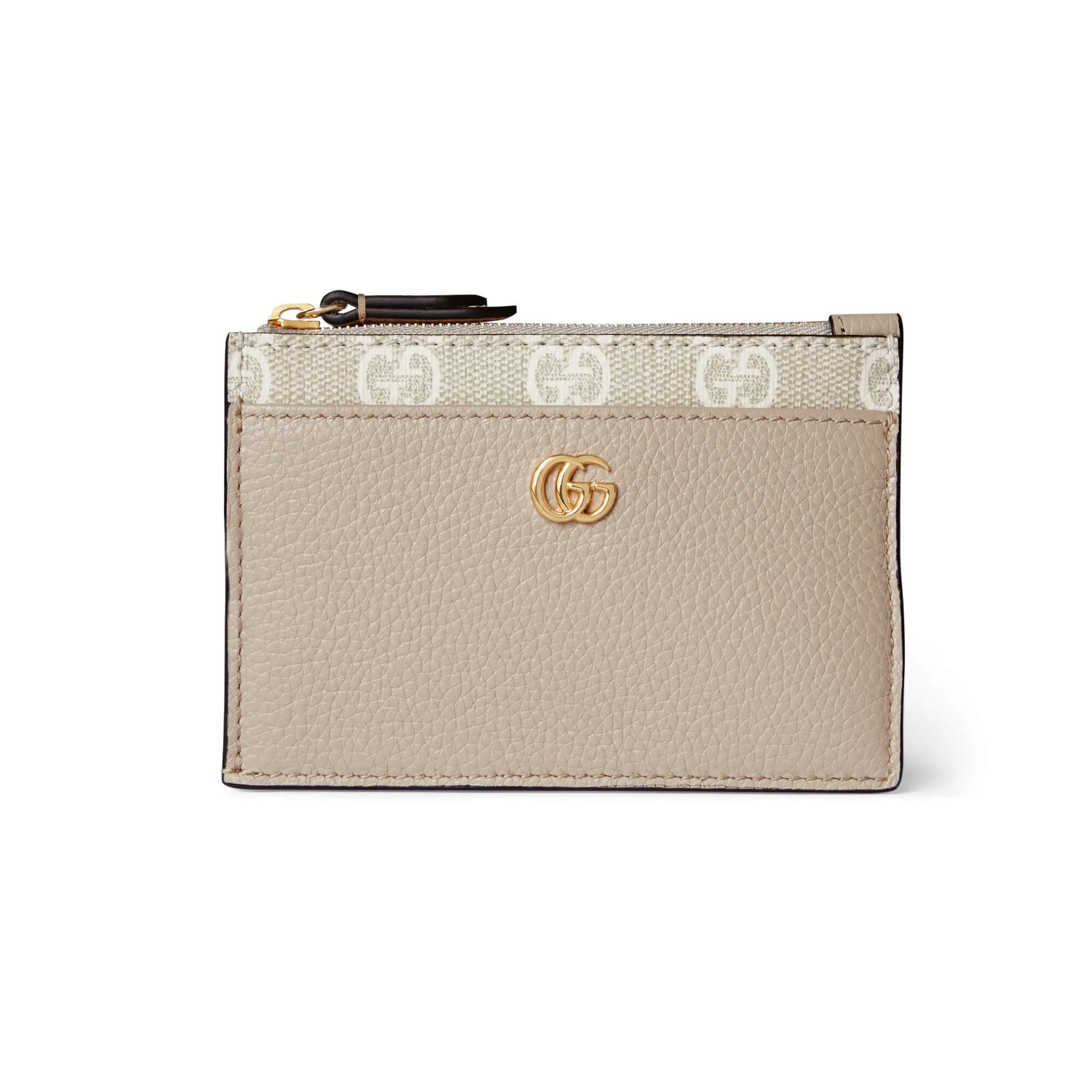 Gucci Bi-colour GG Marmont Zip Key Pouch