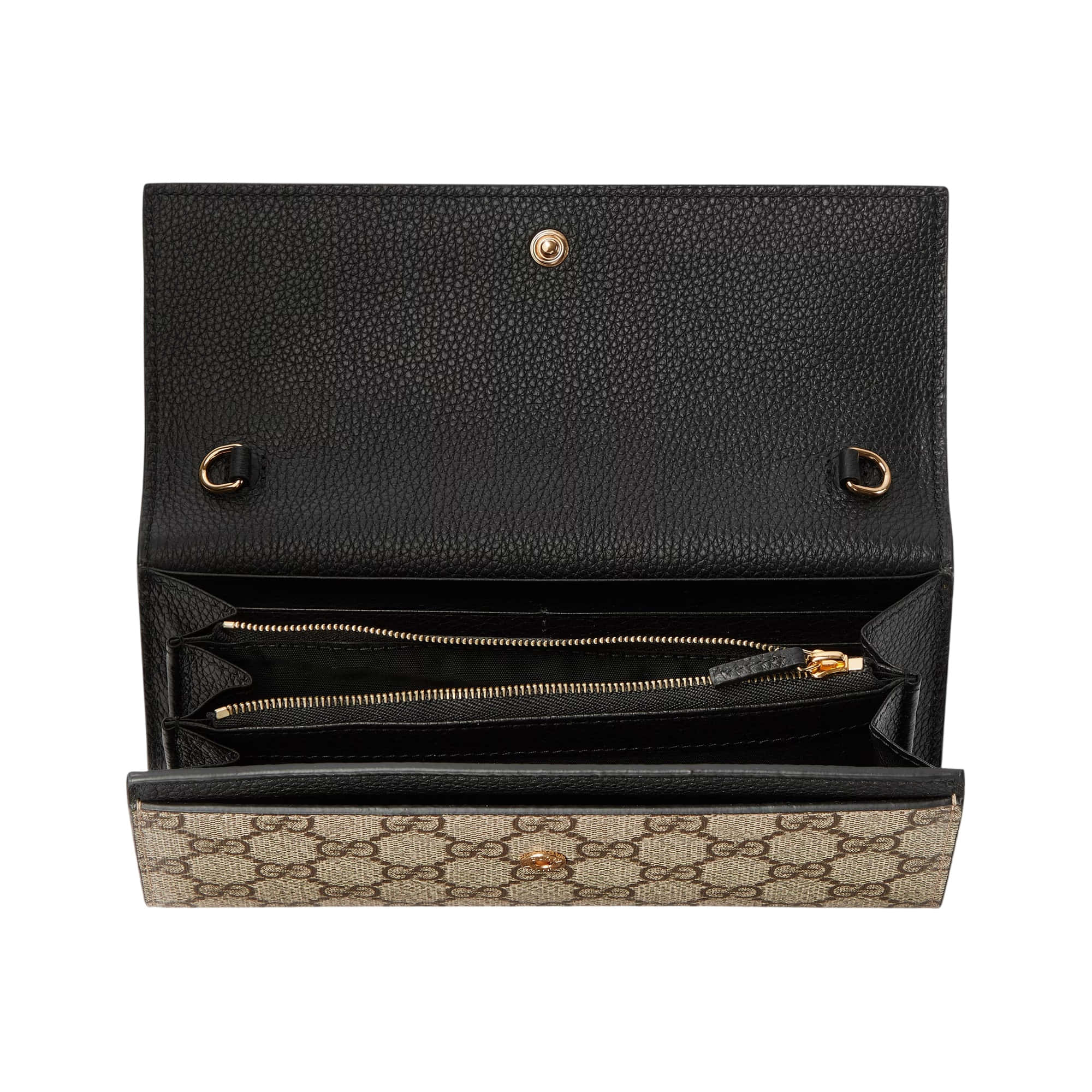 Gucci Bi-colour GG Marmont Wallet On Chain