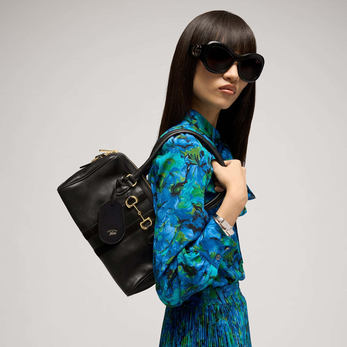 Gucci Borsetto Medium Boston Bag