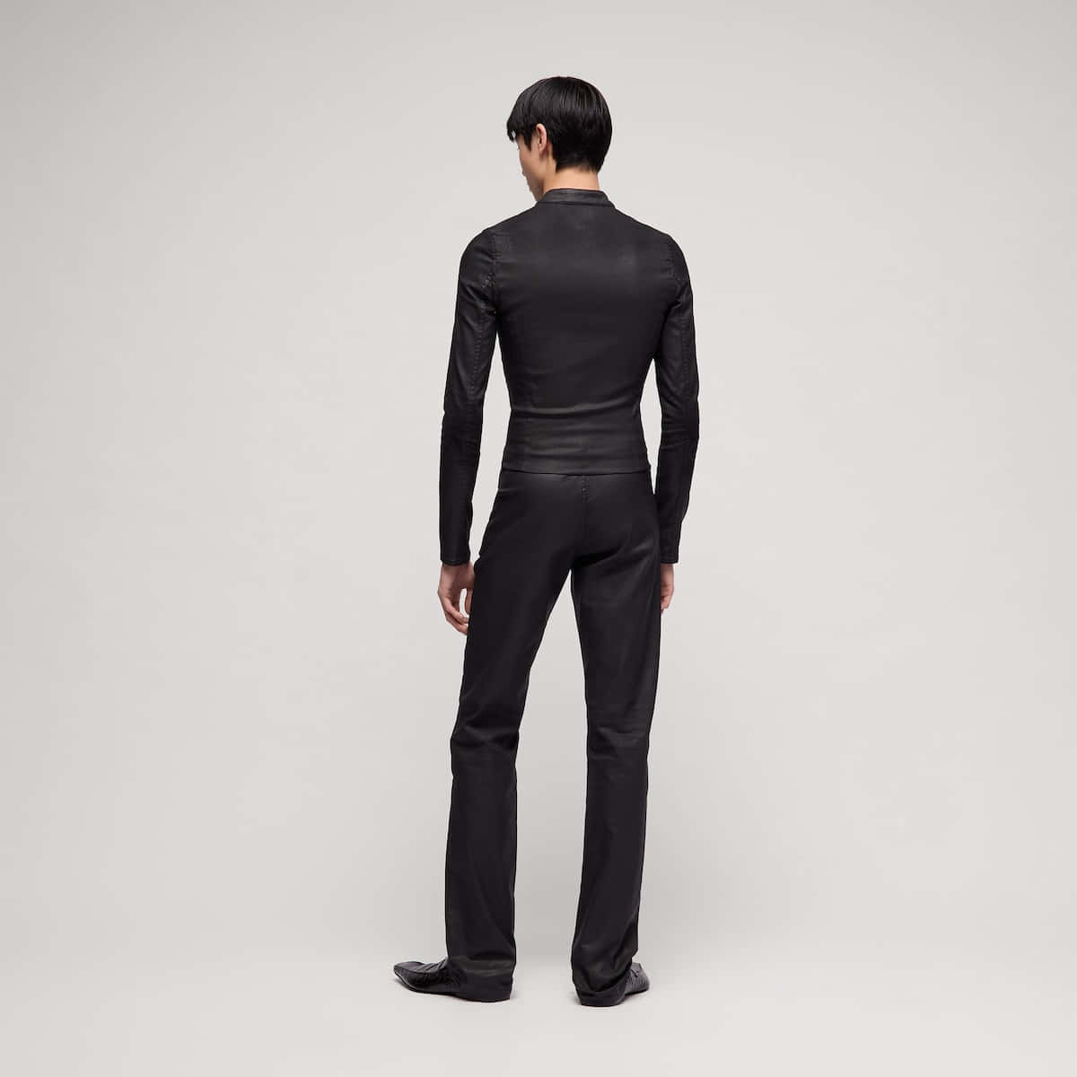 Gucci Coated Stretch Cotton Twill Pants
