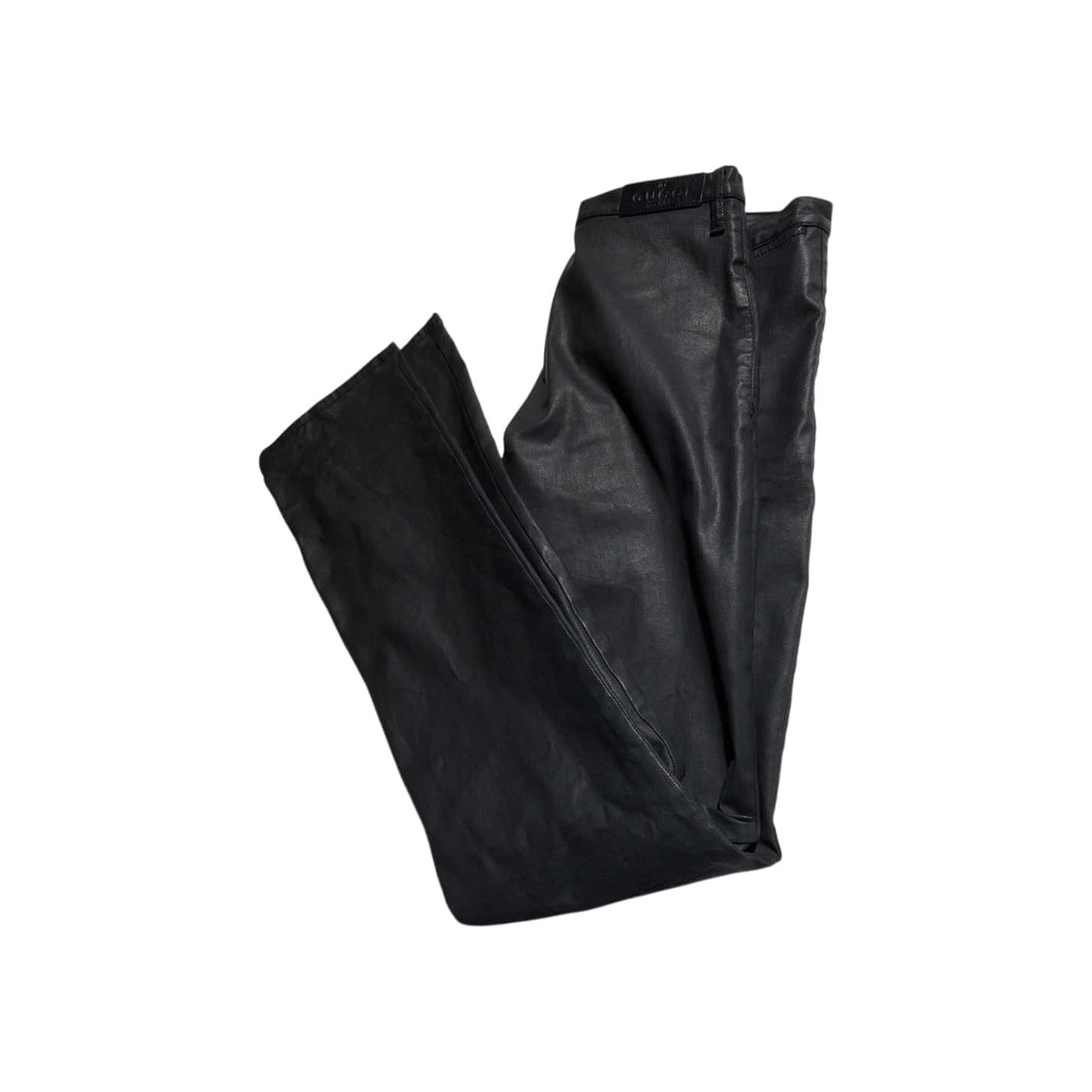 Gucci Coated Stretch Cotton Twill Pants