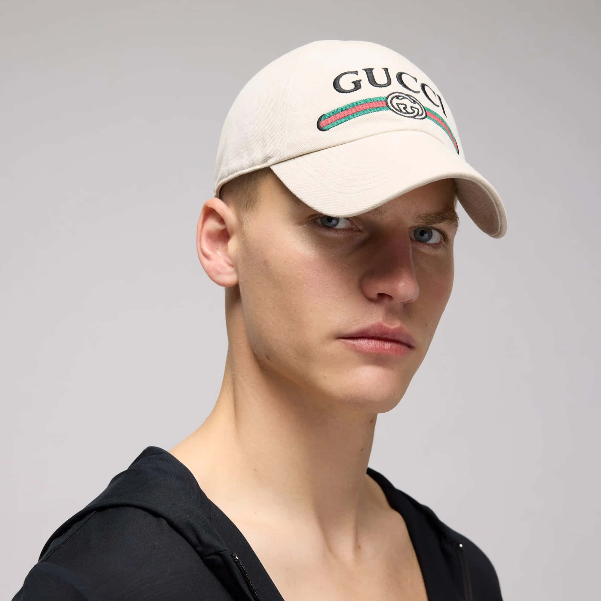 Gucci Cotton Baseball Hat With Embroidery