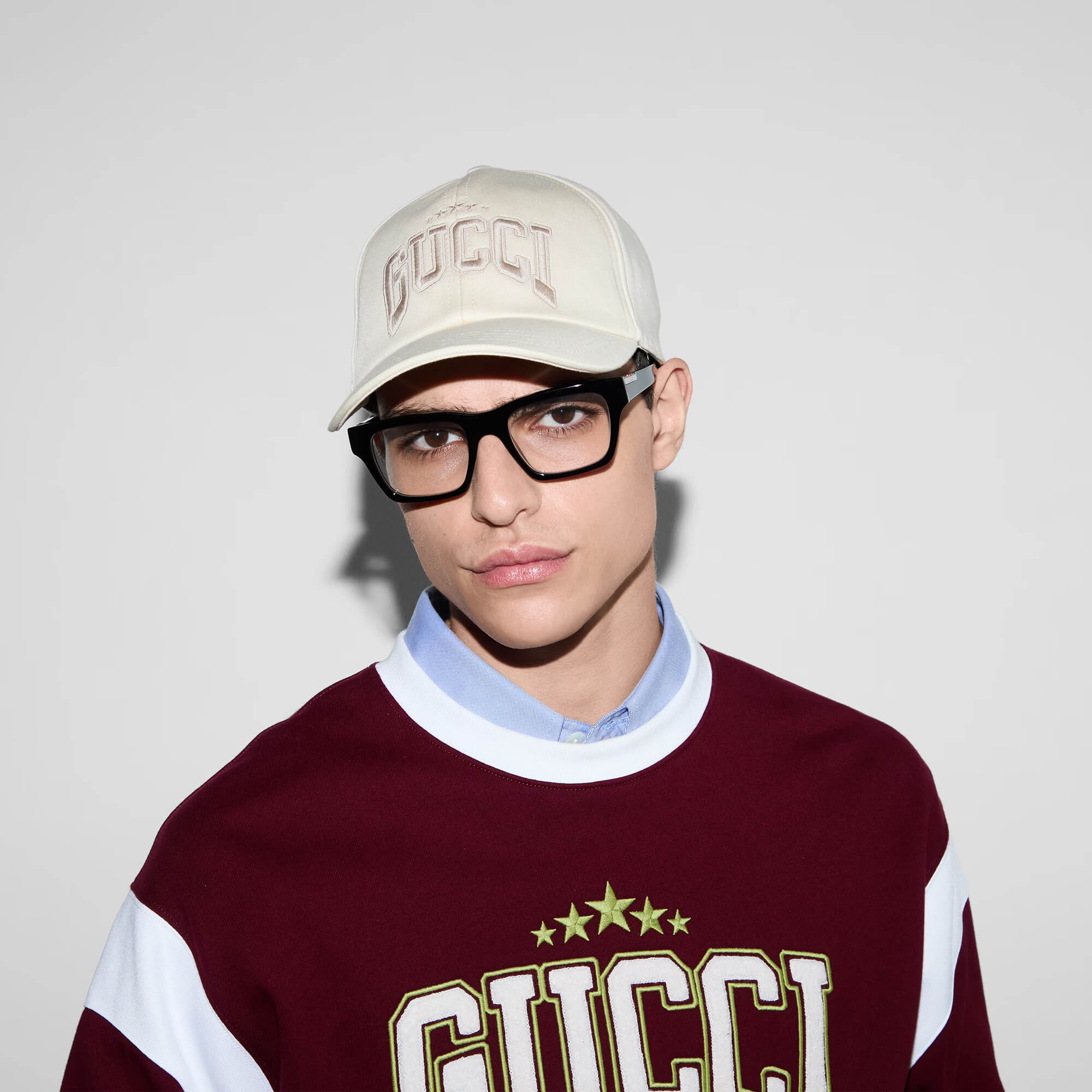 Gucci Cotton Embroidered Baseball Hat