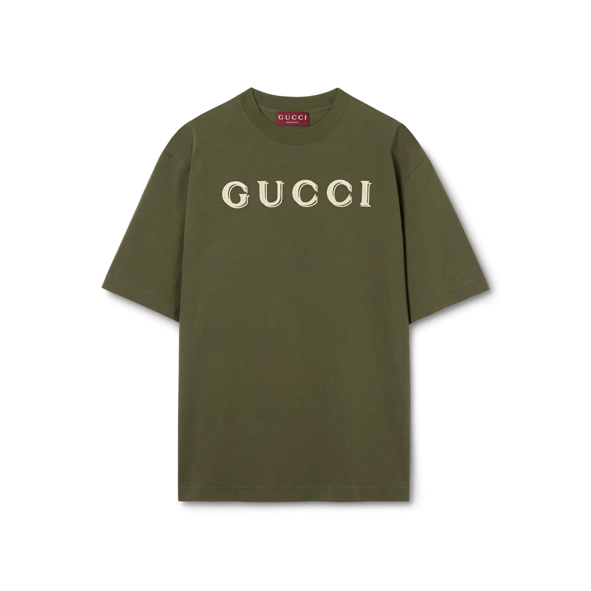Gucci Cotton Jersey T-shirt With Embroidery