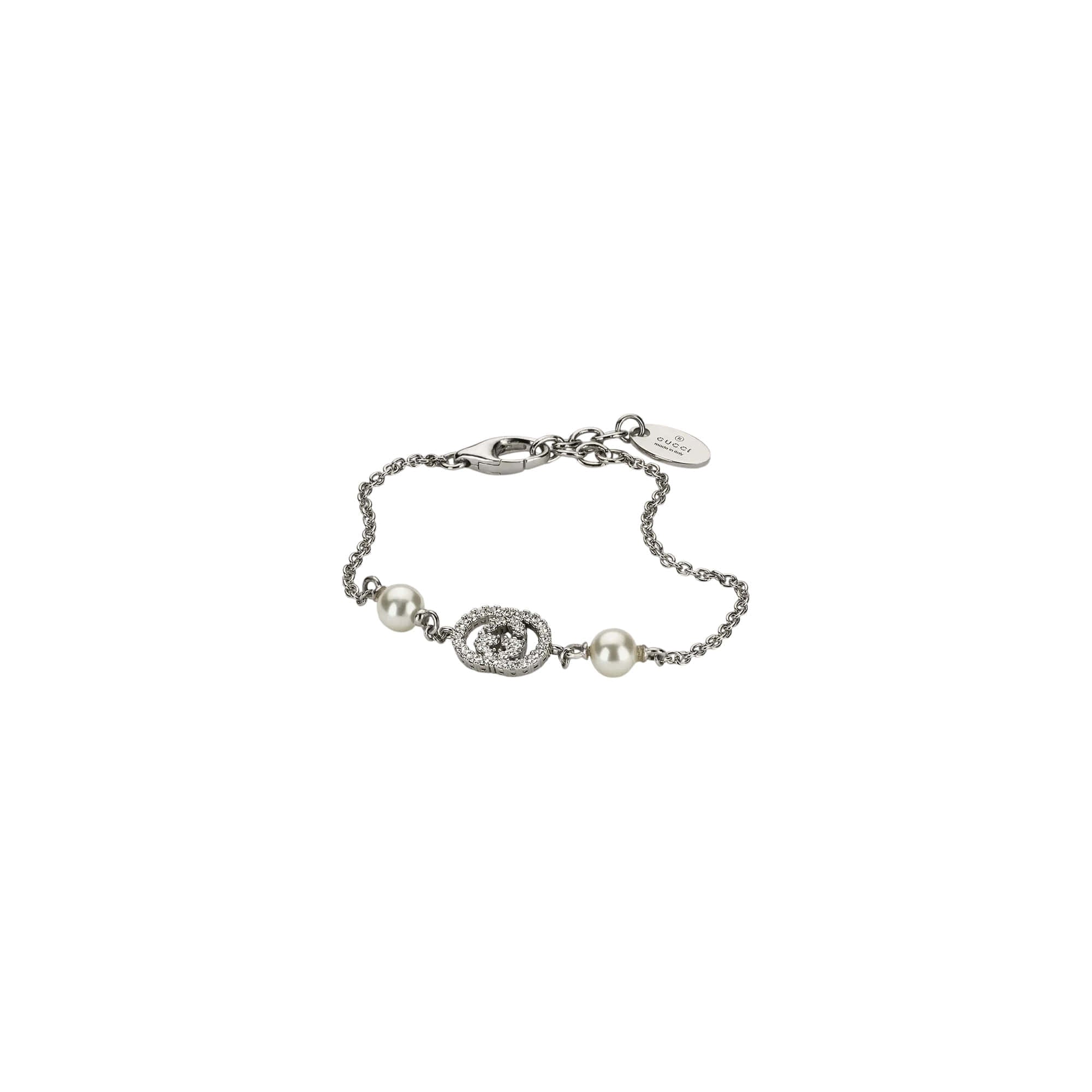 Gucci Crystal Pearl Bracelet