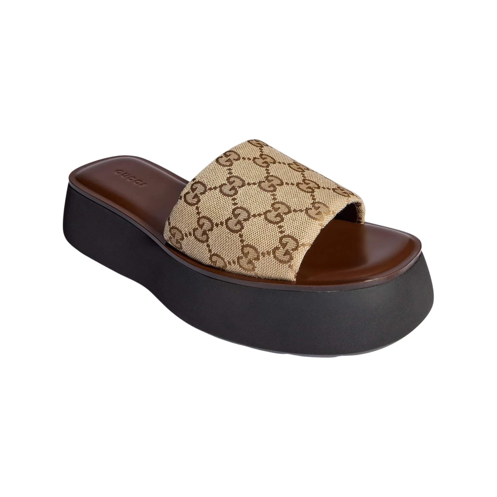 Gucci Flatform Slide Sandal