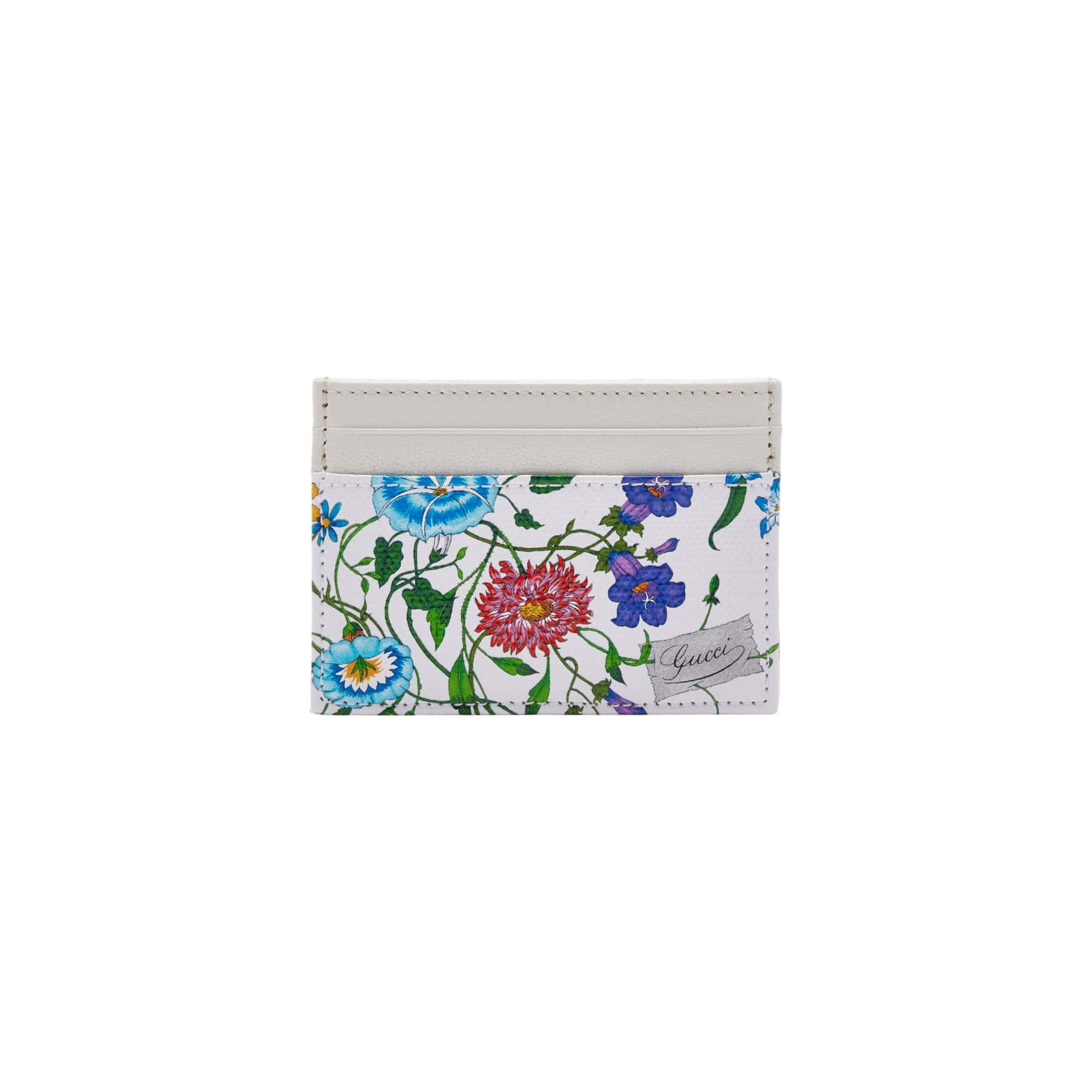 Gucci Flora-motif Card Case