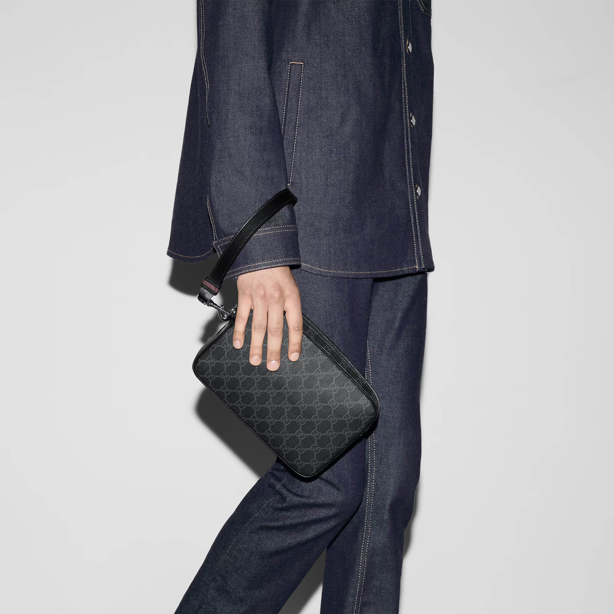 Gucci GG Black Small Pouch