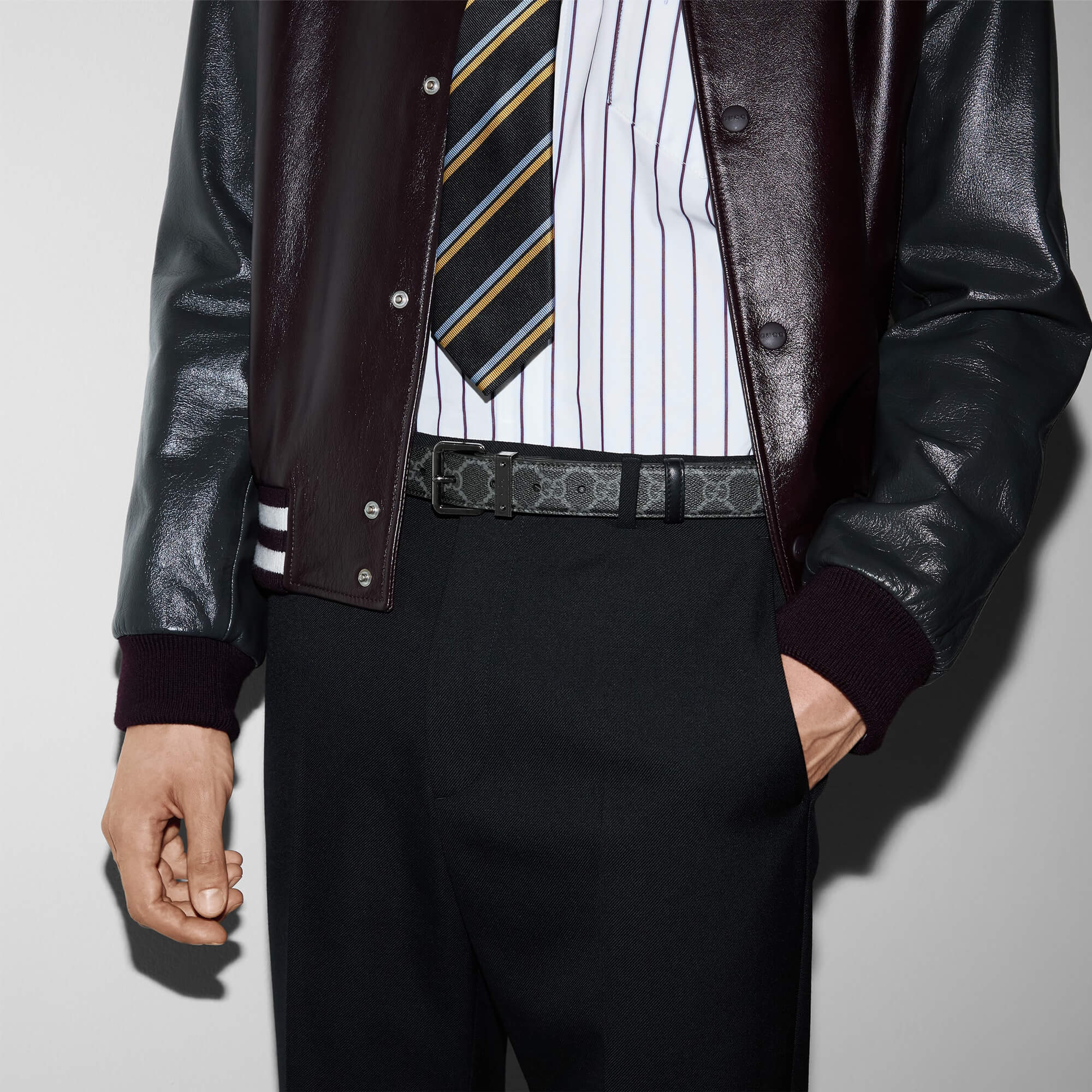 Gucci GG Emblem Belt With Square Buckle