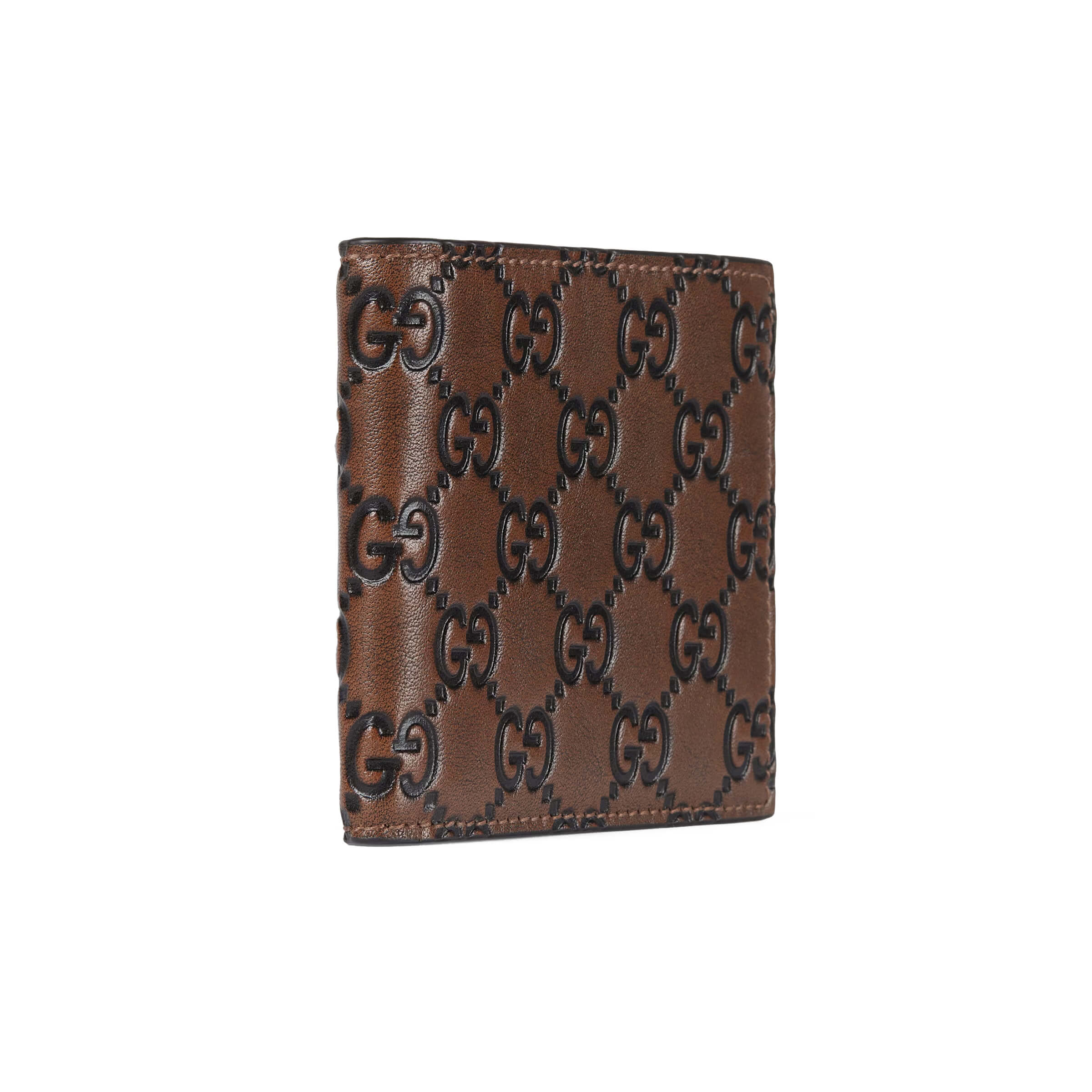 Gucci GG Emblem Bi-fold Wallet
