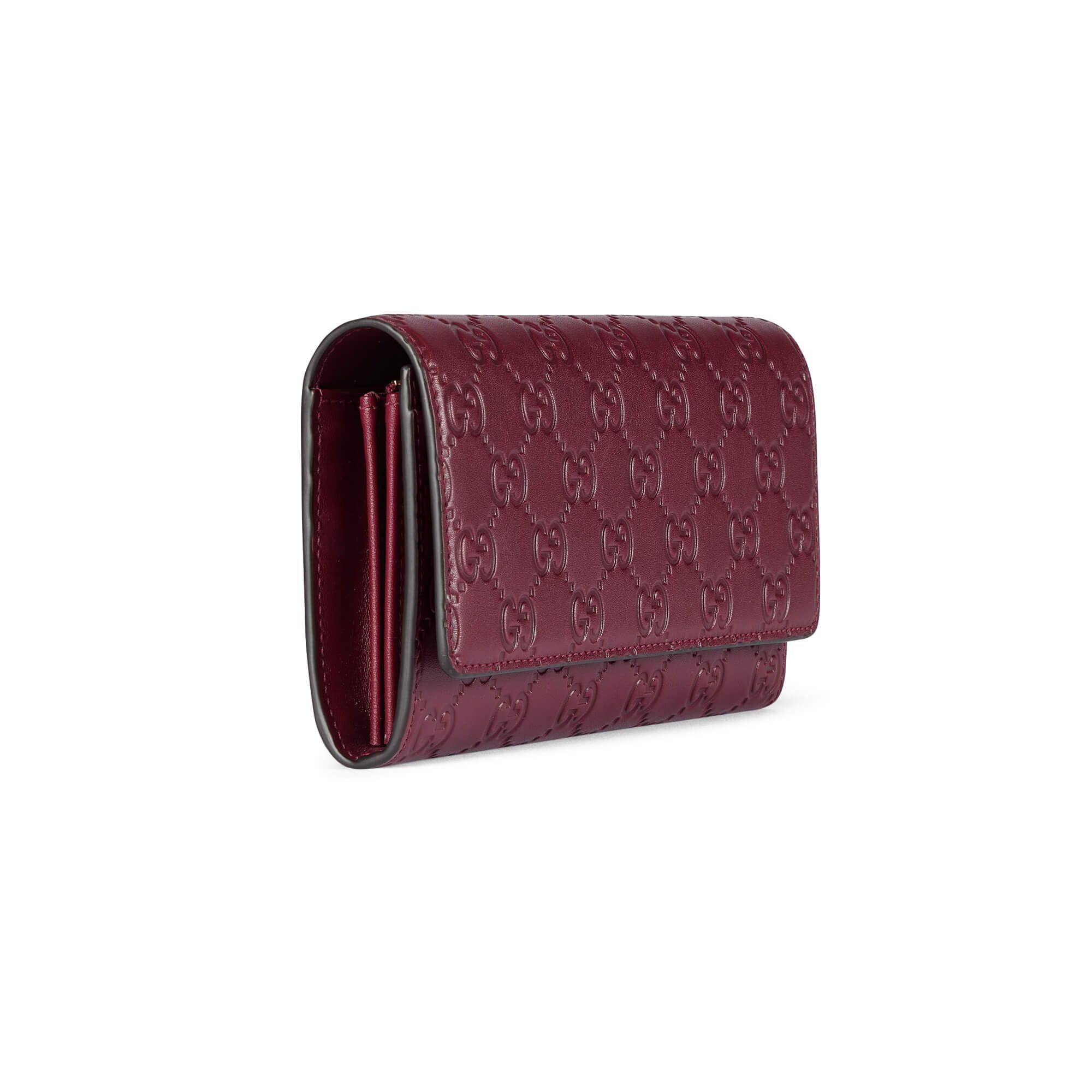 Gucci GG Emblem Continental Wallet