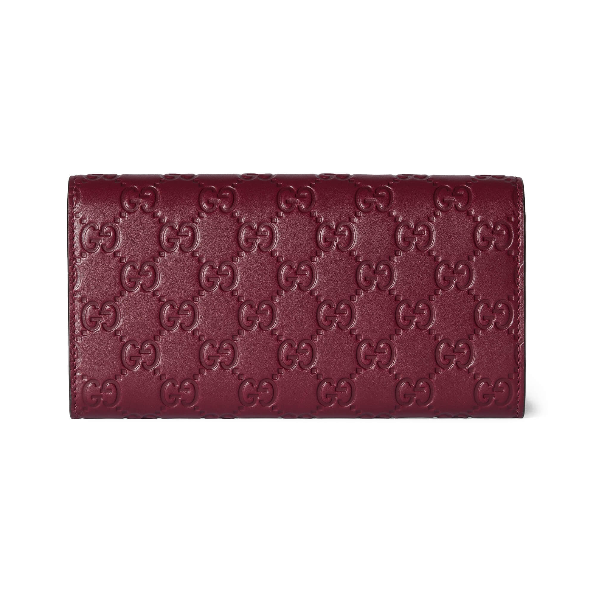 Gucci GG Emblem Continental Wallet