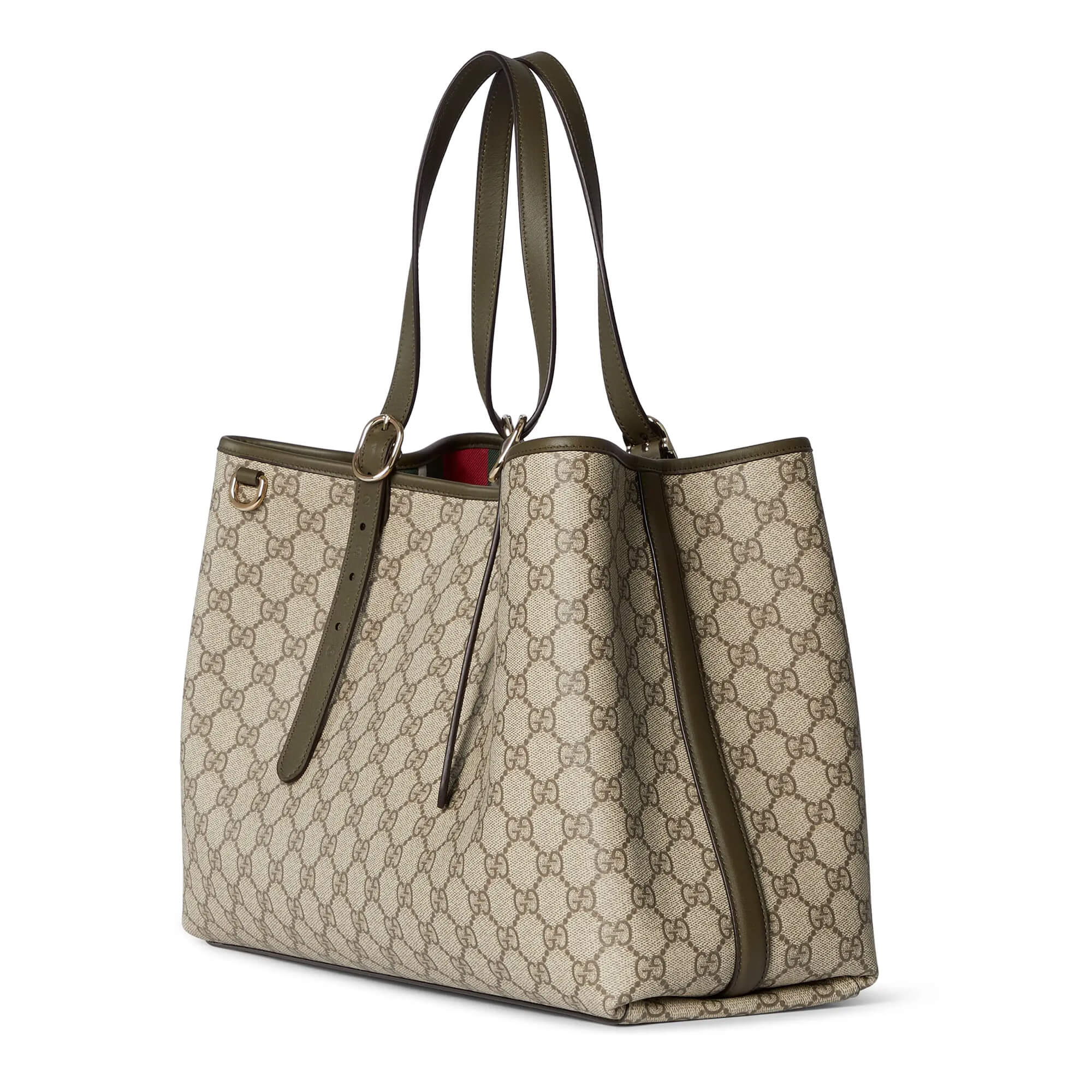 Gucci GG Emblem Large Tote Bag