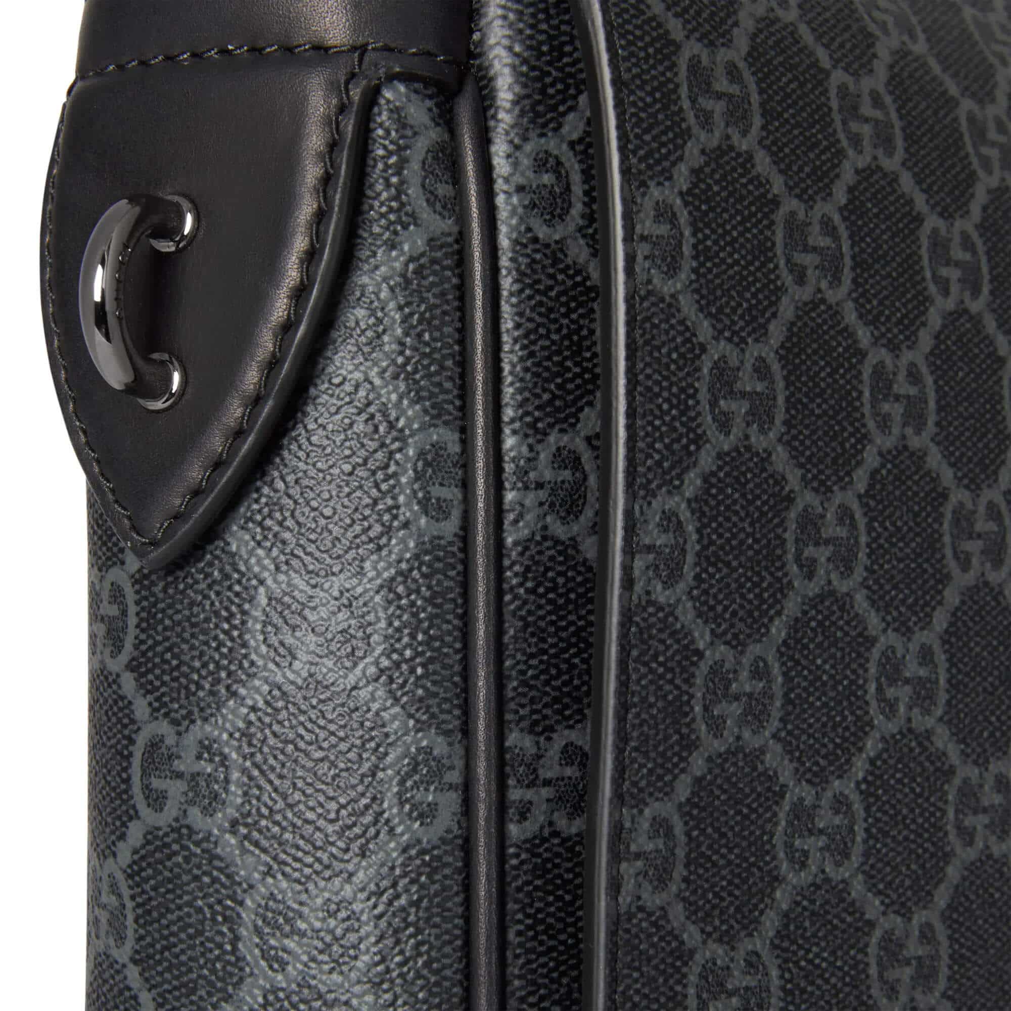 Gucc GG Emblem Medium Crossbody Bag