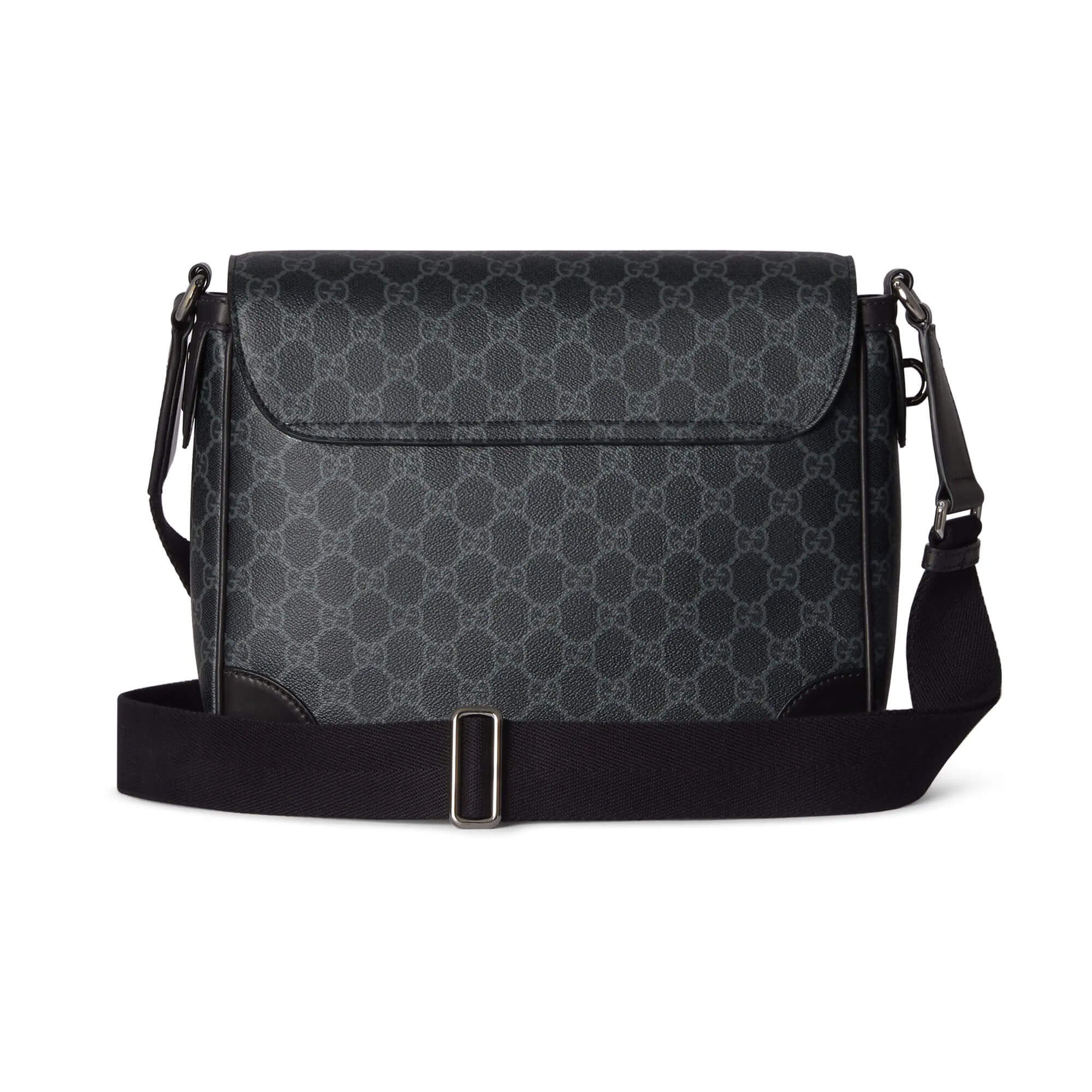 Gucc GG Emblem Medium Crossbody Bag