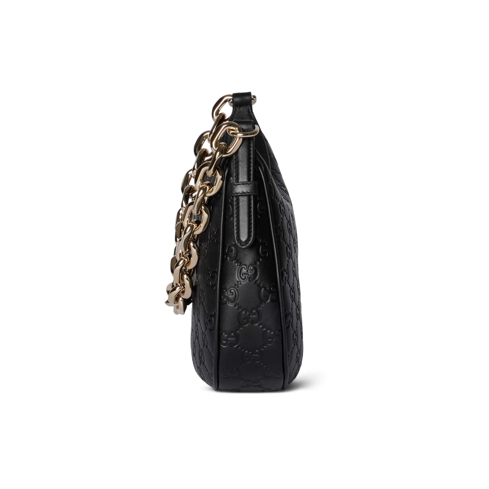 Gucci GG Emblem Medium Shoulder Bag