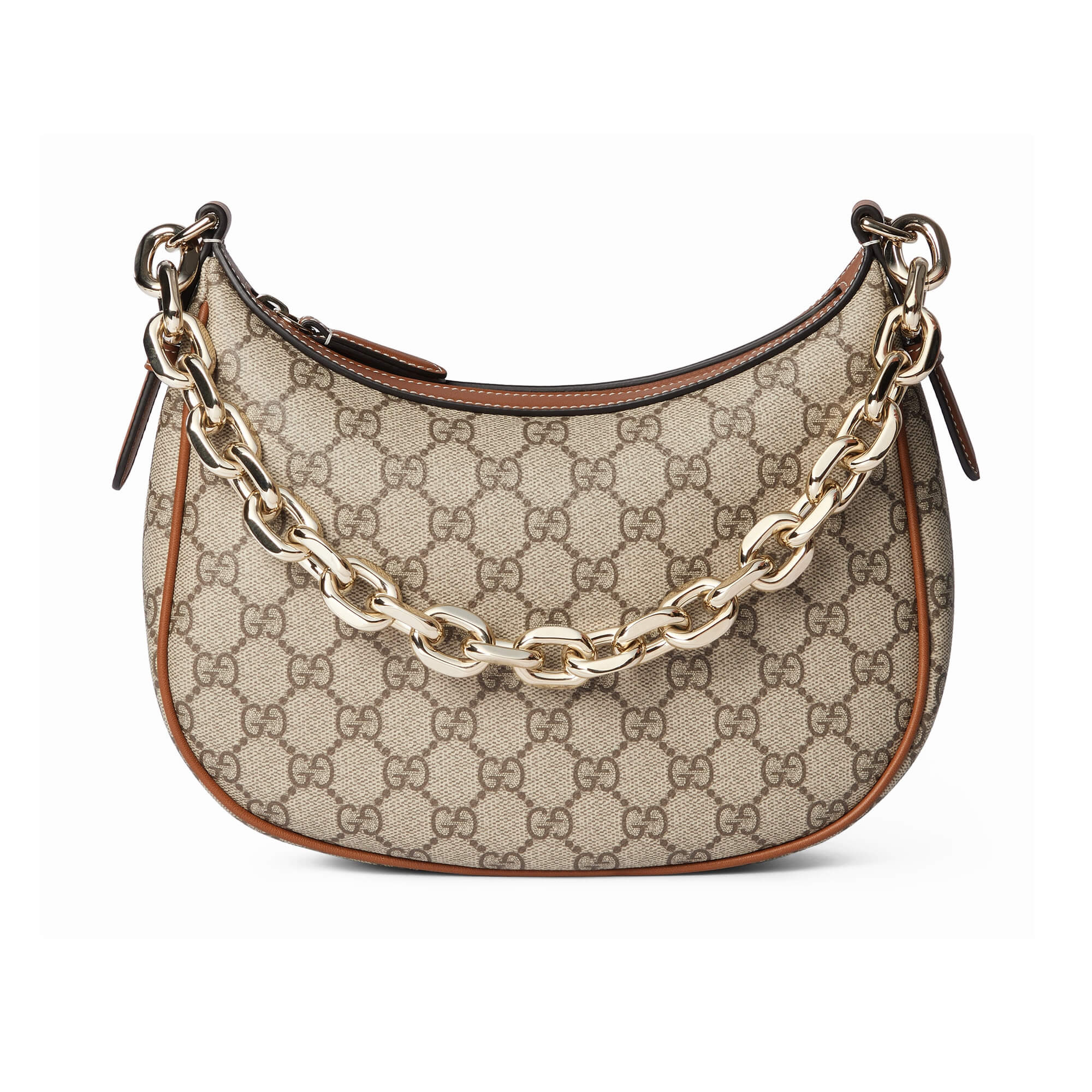 Gucci GG Emblem Medium Shoulder Bag