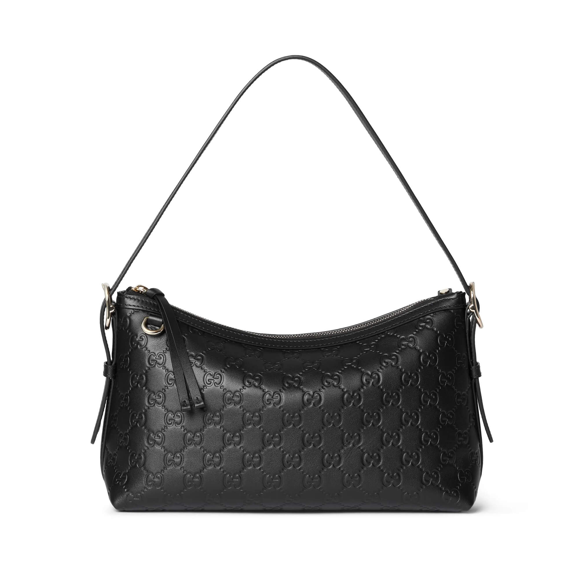Gucci GG Emblem Medium Shoulder Bag