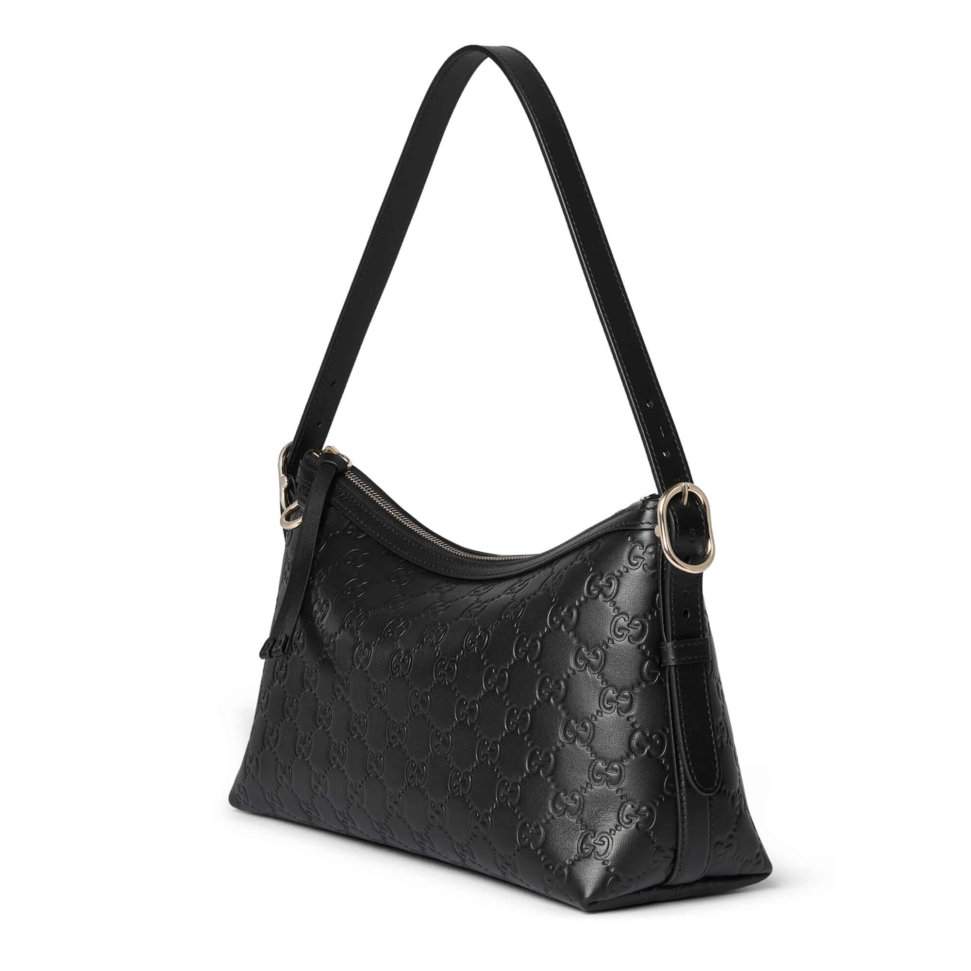 Gucci GG Emblem Medium Shoulder Bag
