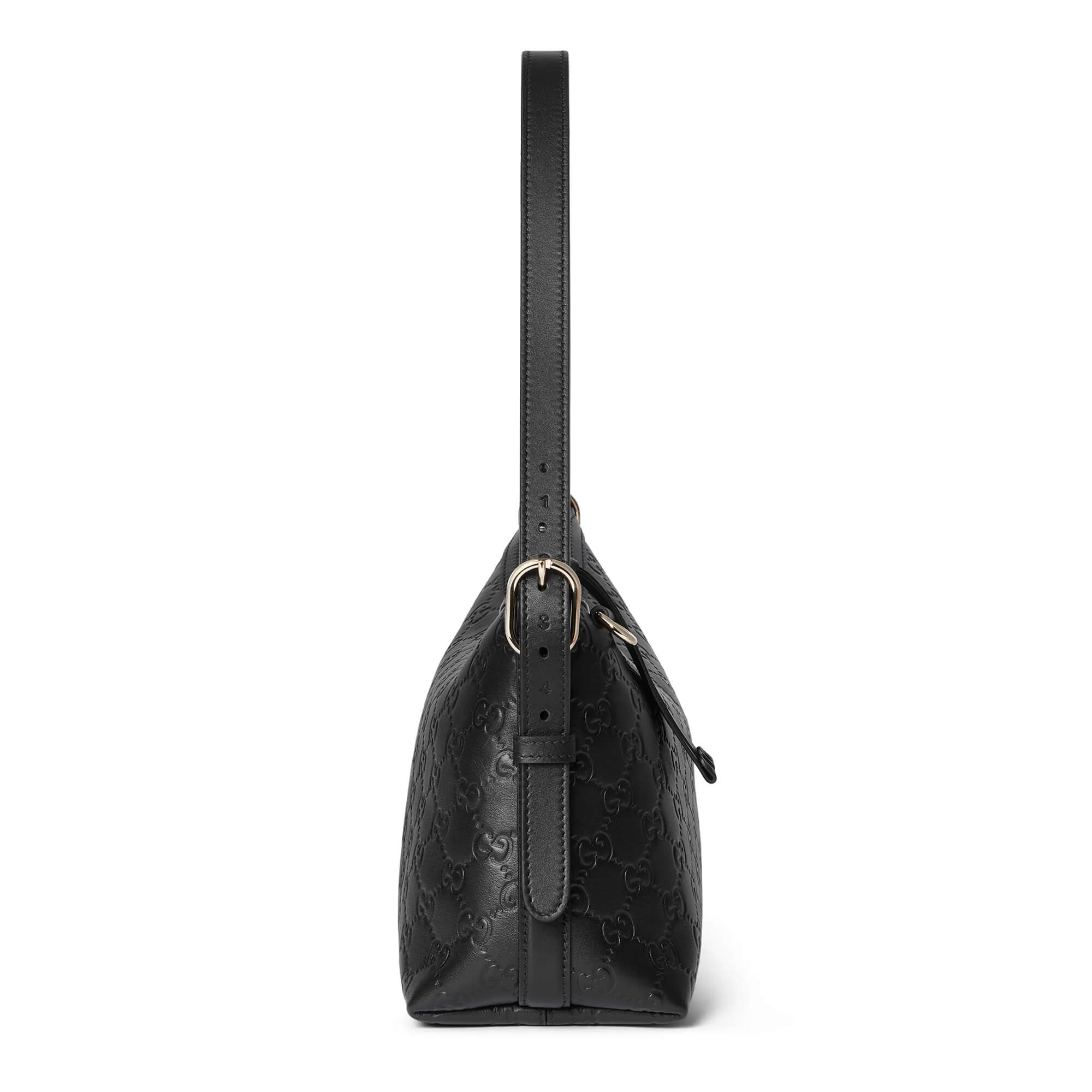 Gucci GG Emblem Medium Shoulder Bag
