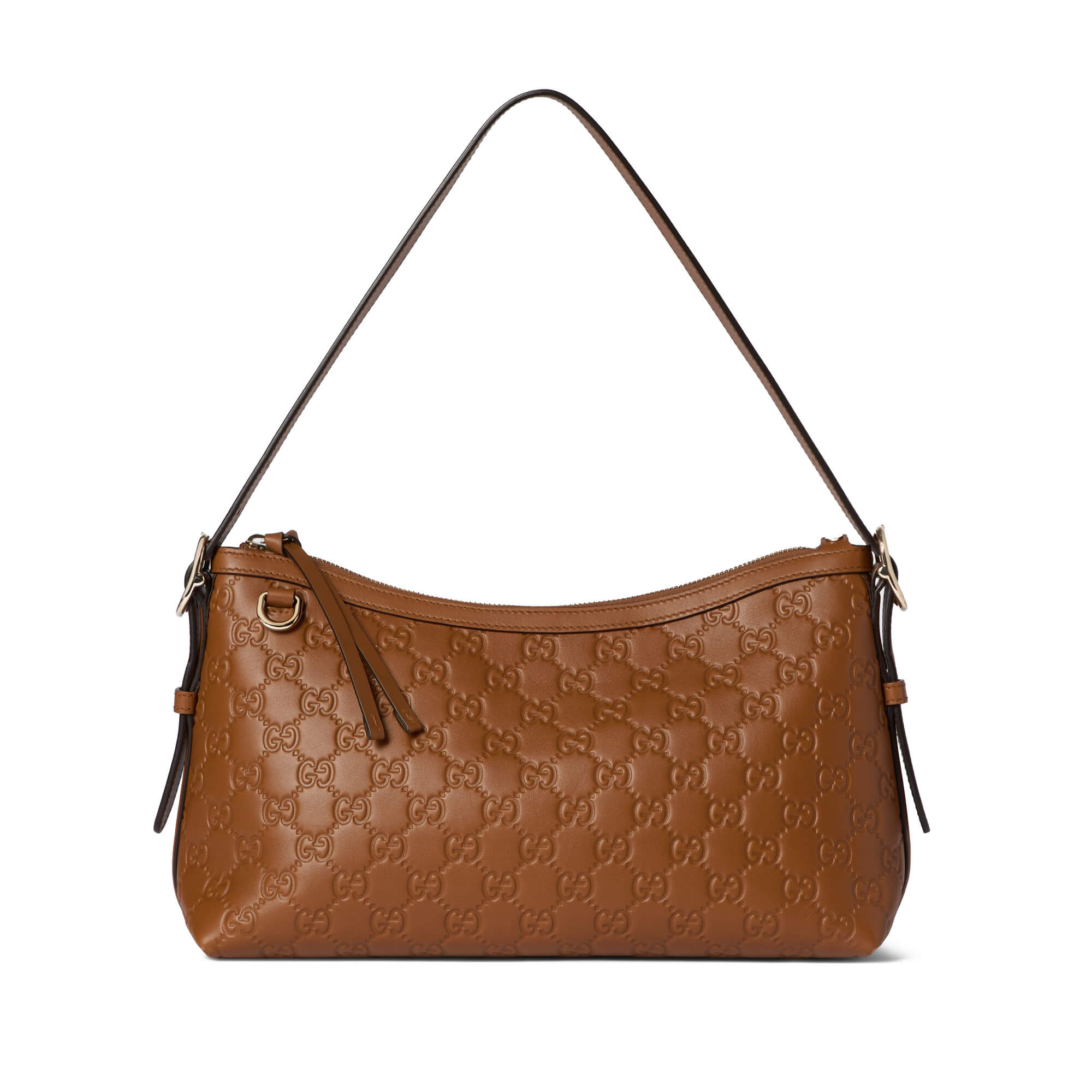 Gucci GG Emblem Medium Shoulder Bag