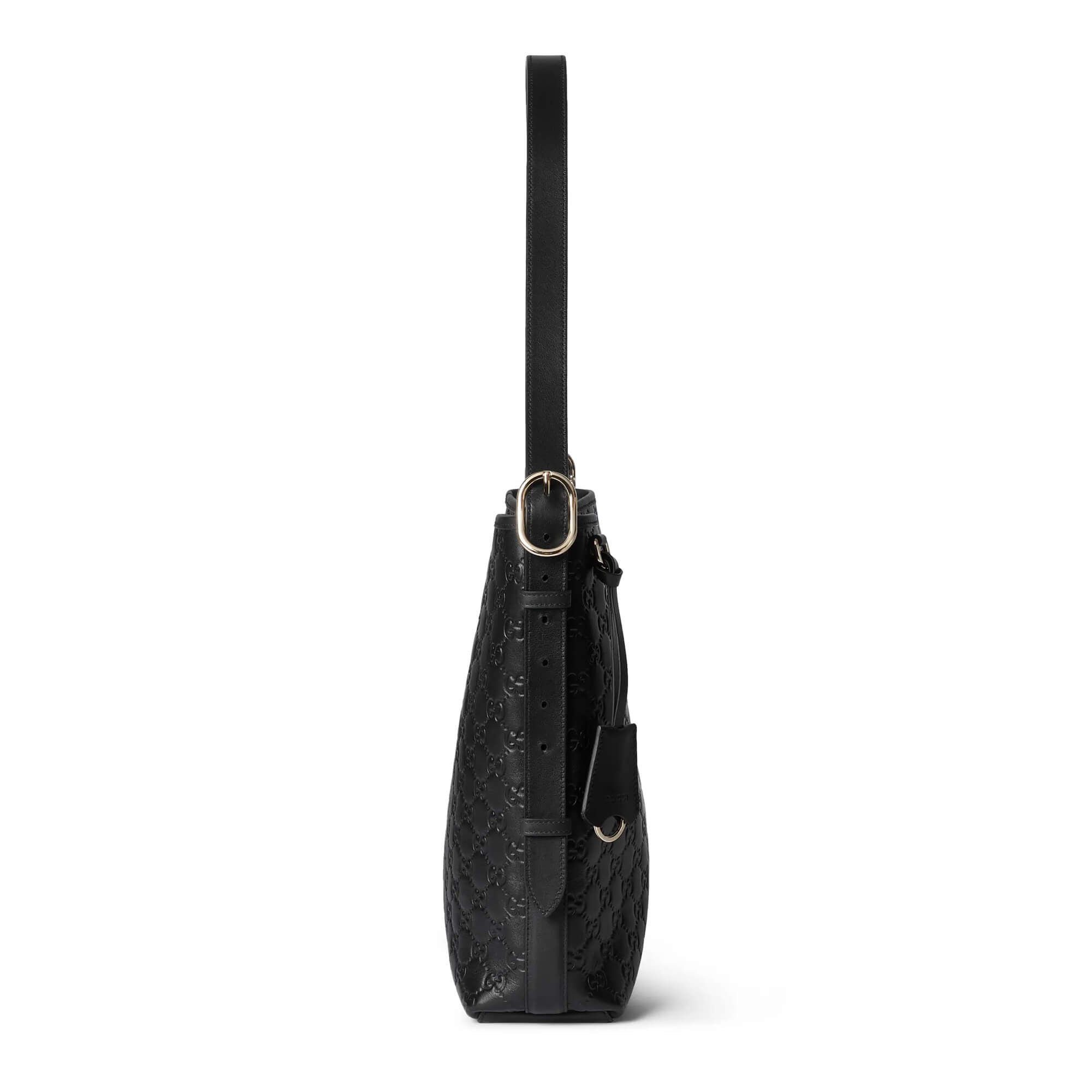 Gucci GG Emblem Medium Shoulder Bag